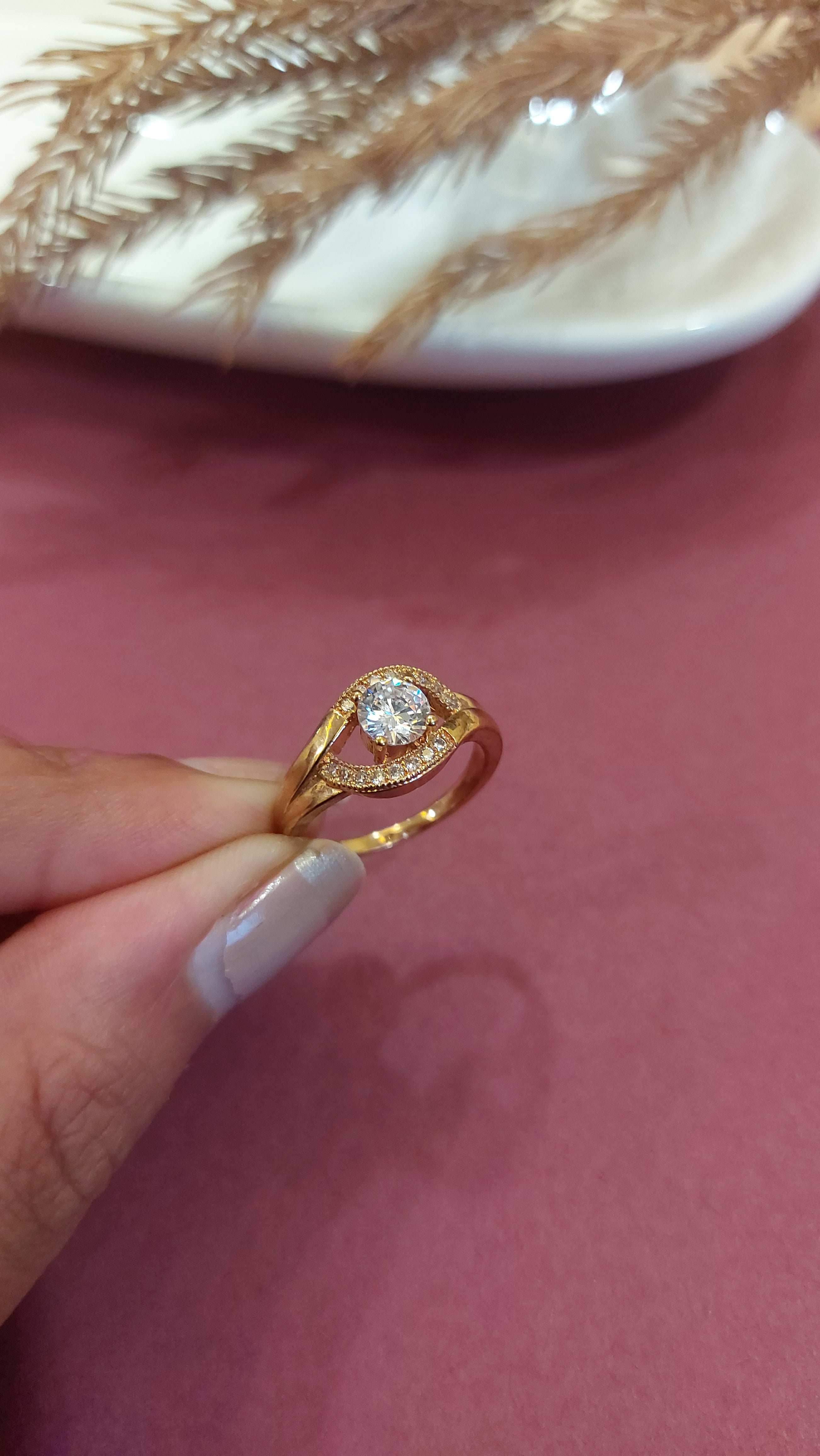 AMERICAN DIAMOND RING