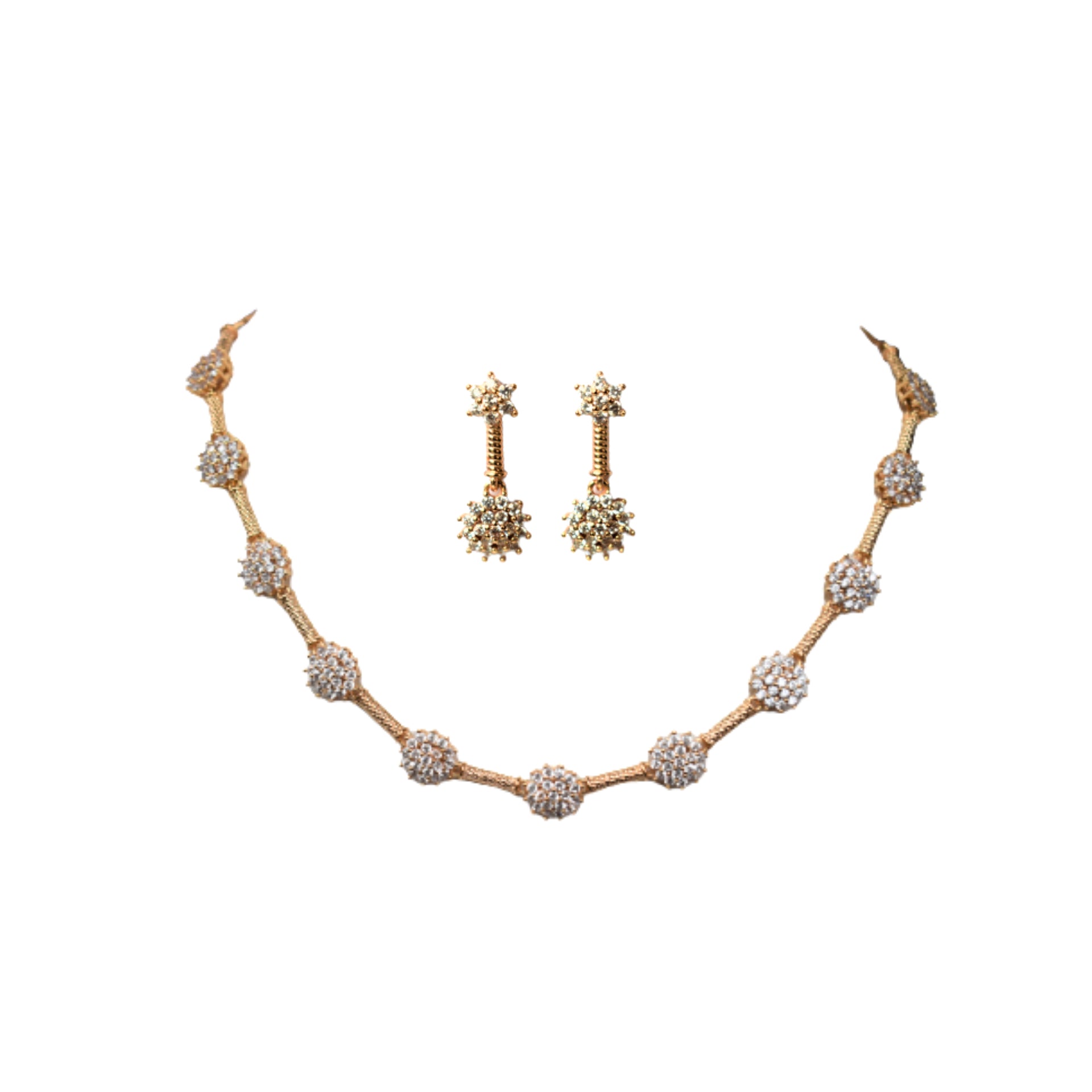 ALEKHYA AMERICAN DIAMOND NECKLACE