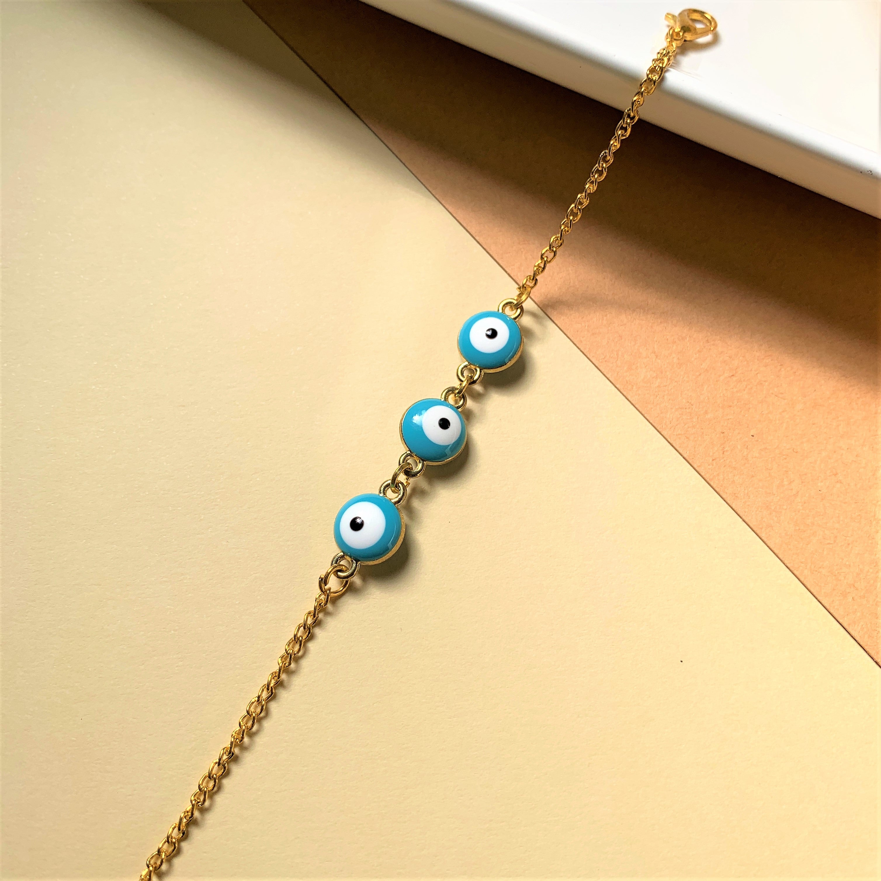 EVIL EYE HAND BRACELET