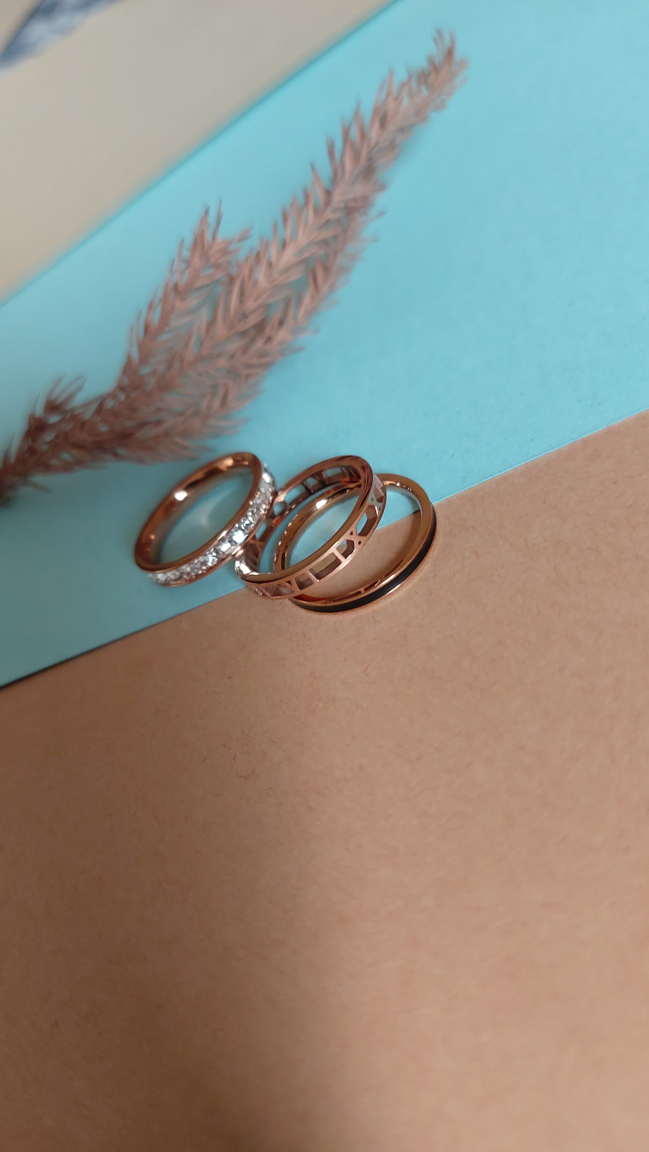 RING BAND THREE IN ONE