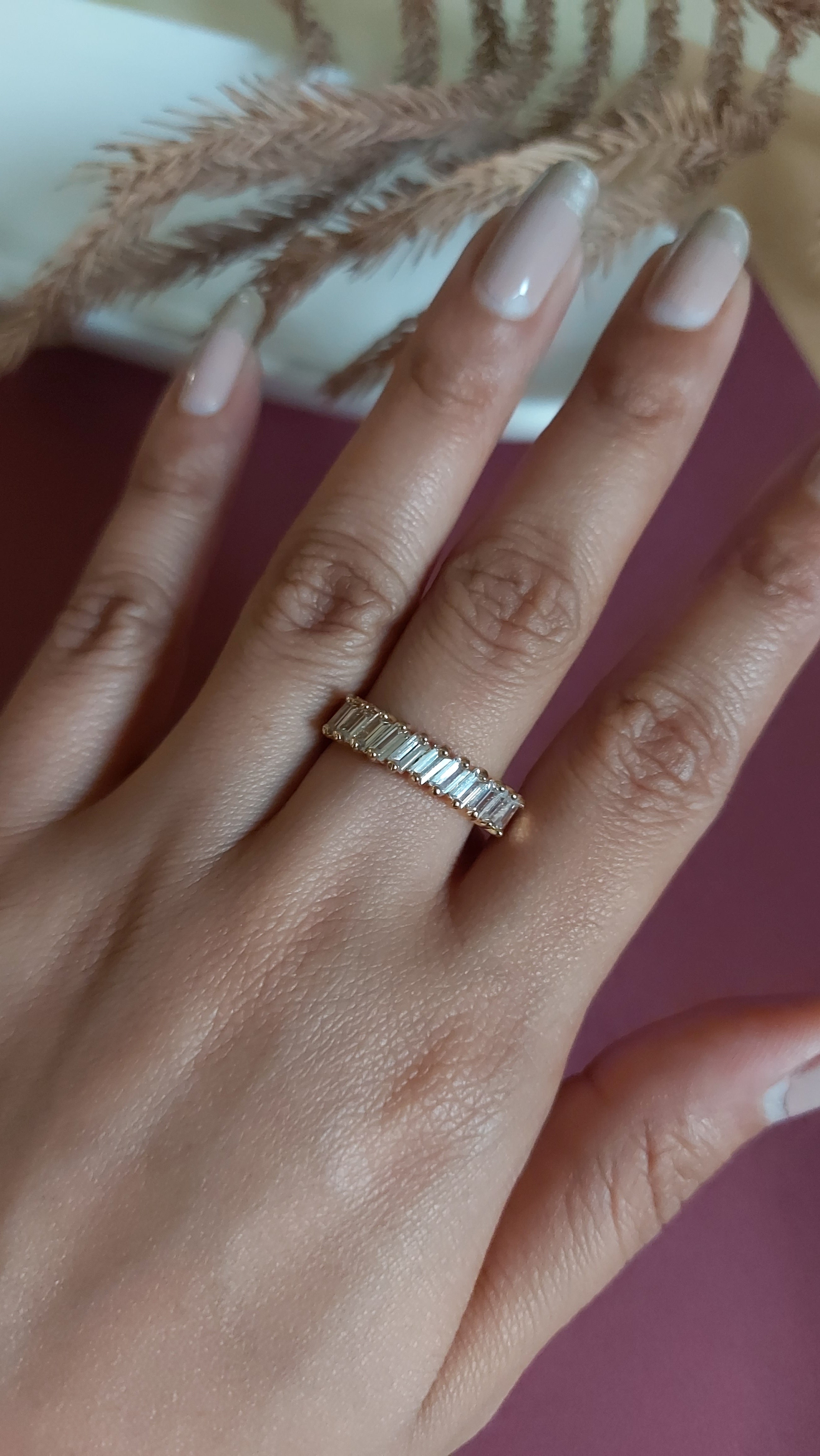 AMERICAN DIAMOND RING BAND