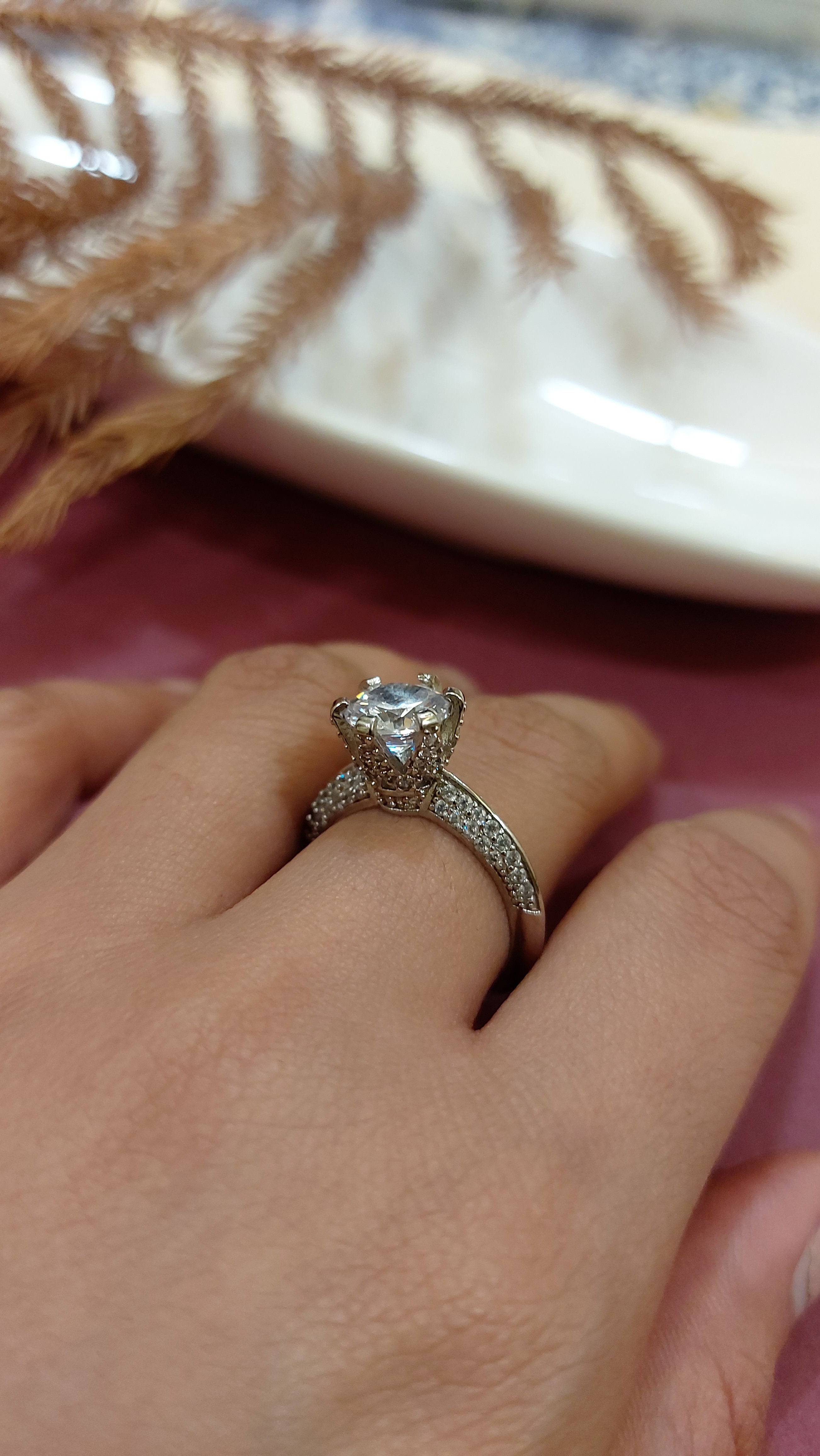 AMERICAN DIAMOND RING