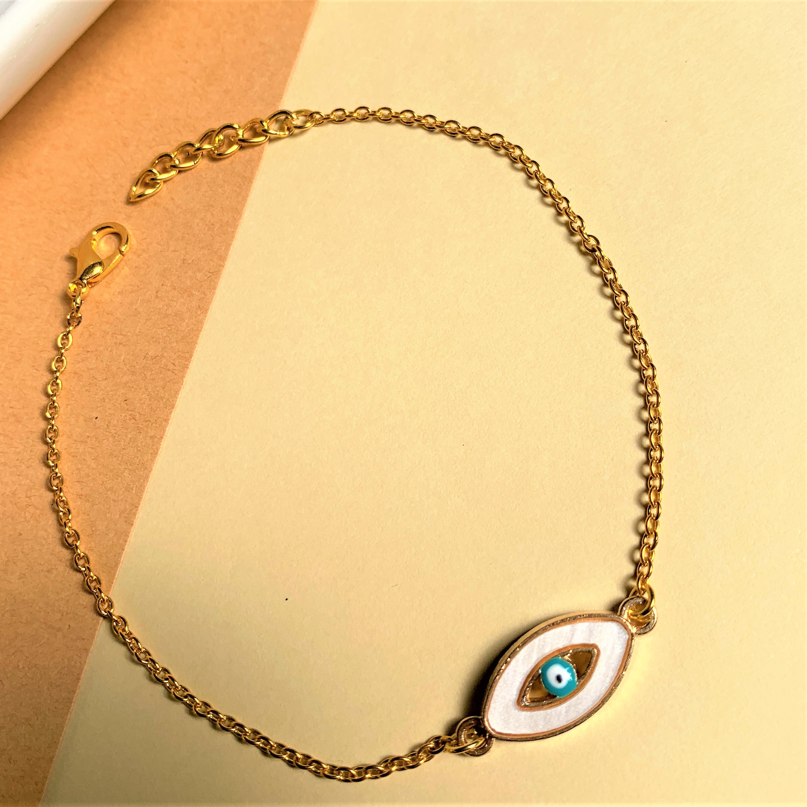 EVIL EYE HAND BRACELET