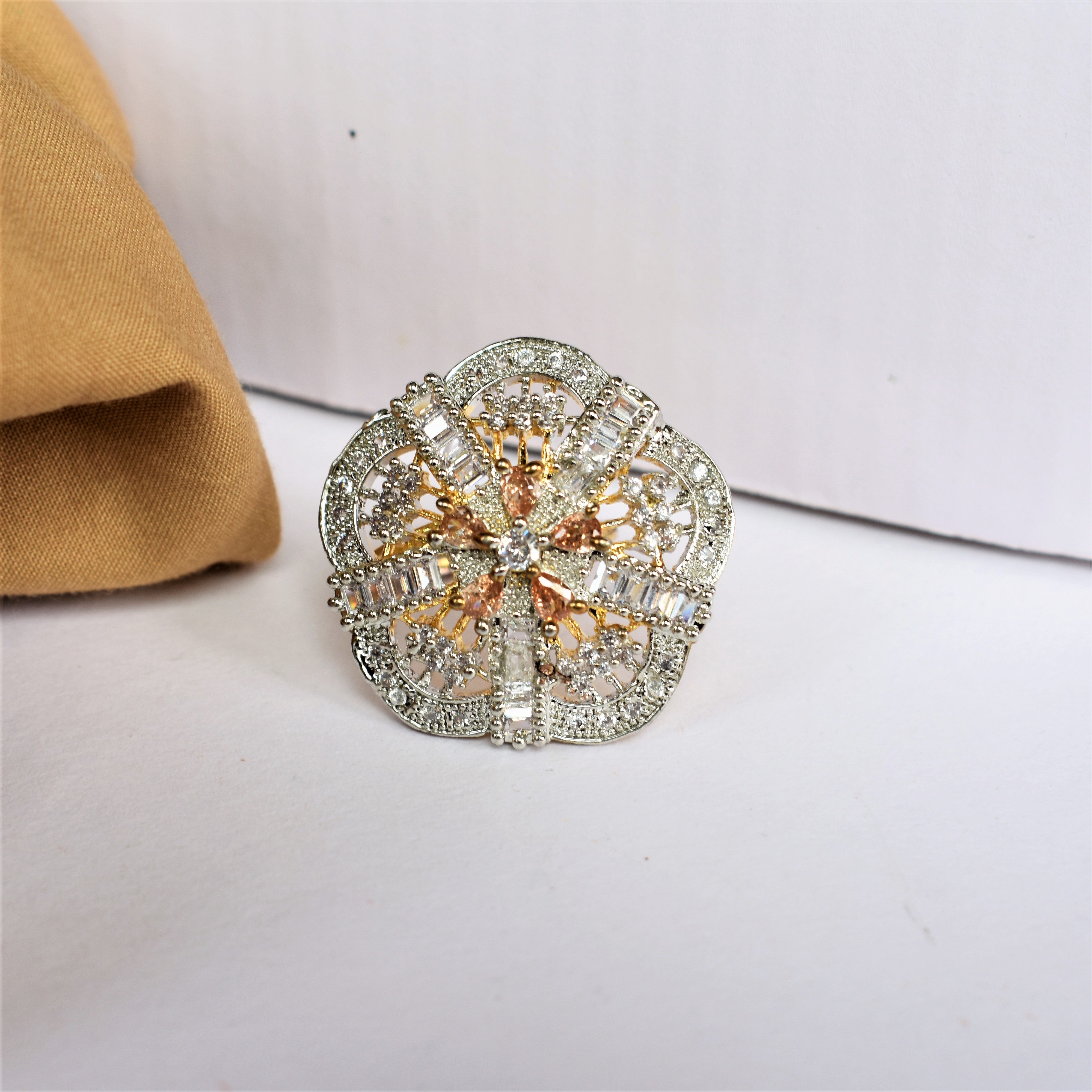 WILLOW AMERICAN DIAMOND RING