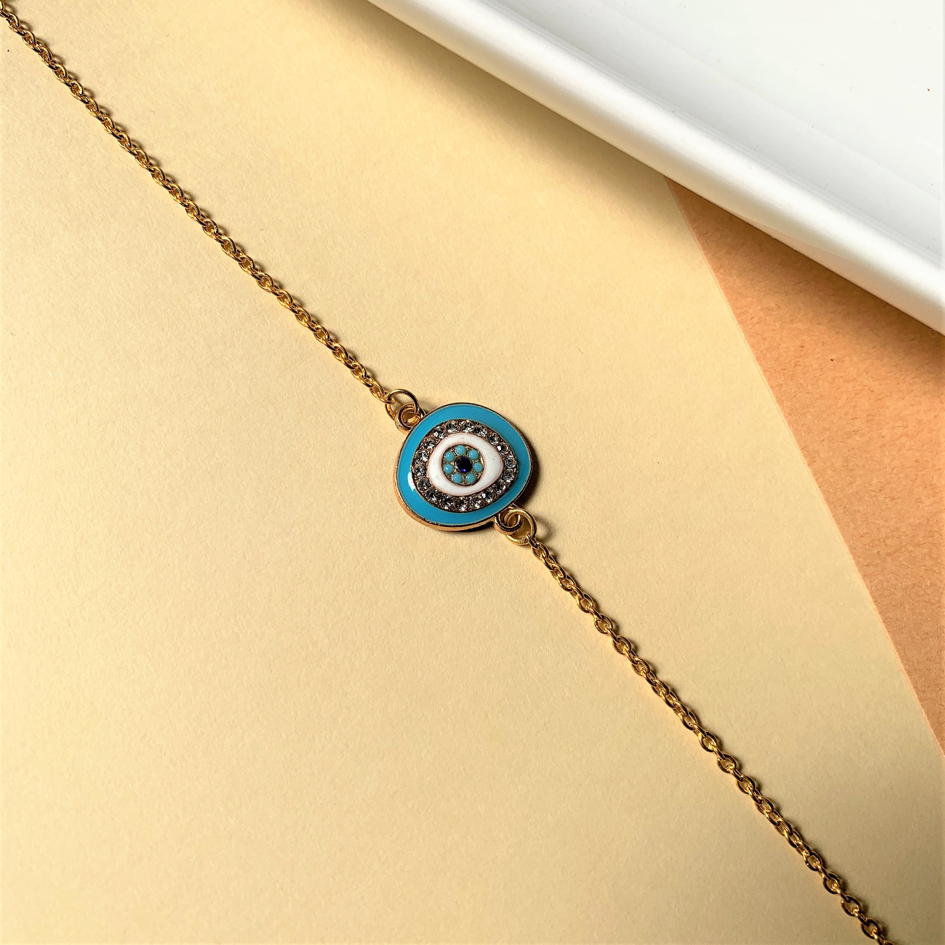 EVIL EYE HAND BRACELET