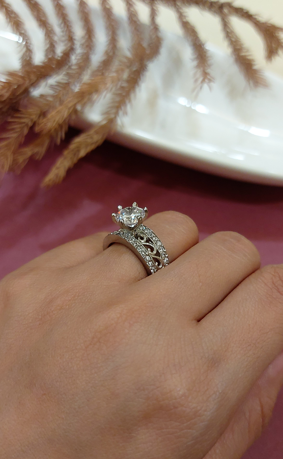 AMERICAN DIAMOND RING