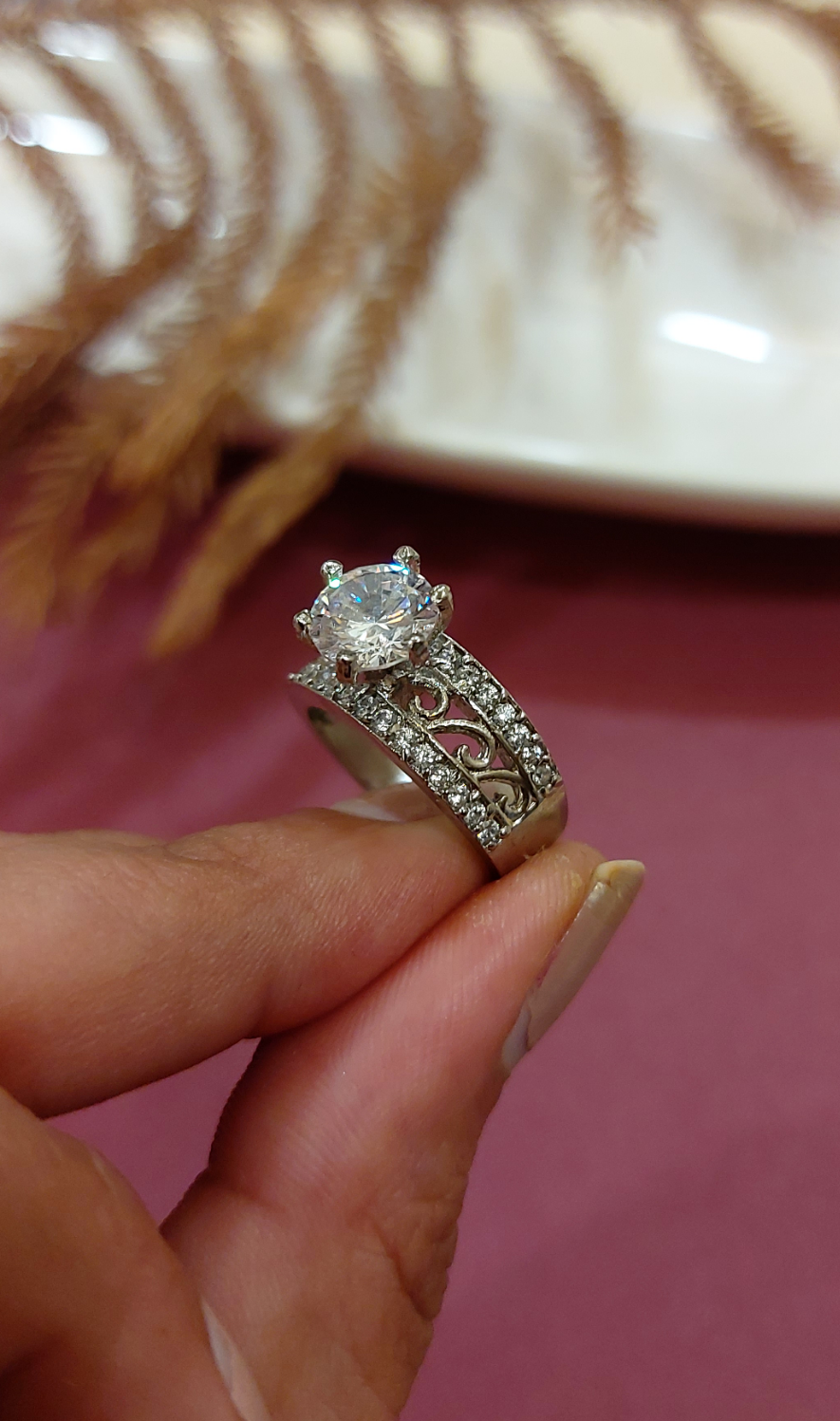 AMERICAN DIAMOND RING