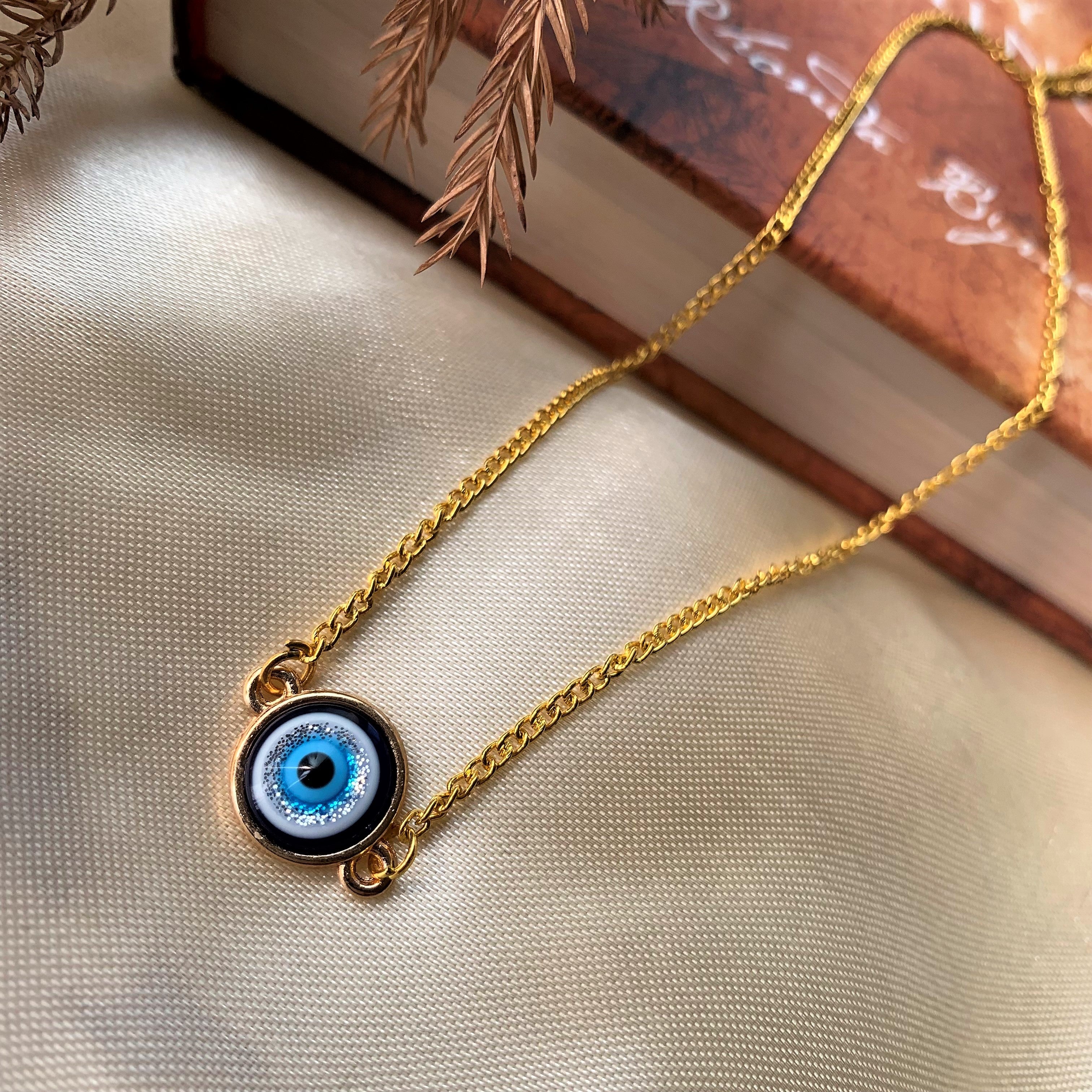 Evil Eye Round Pendant
