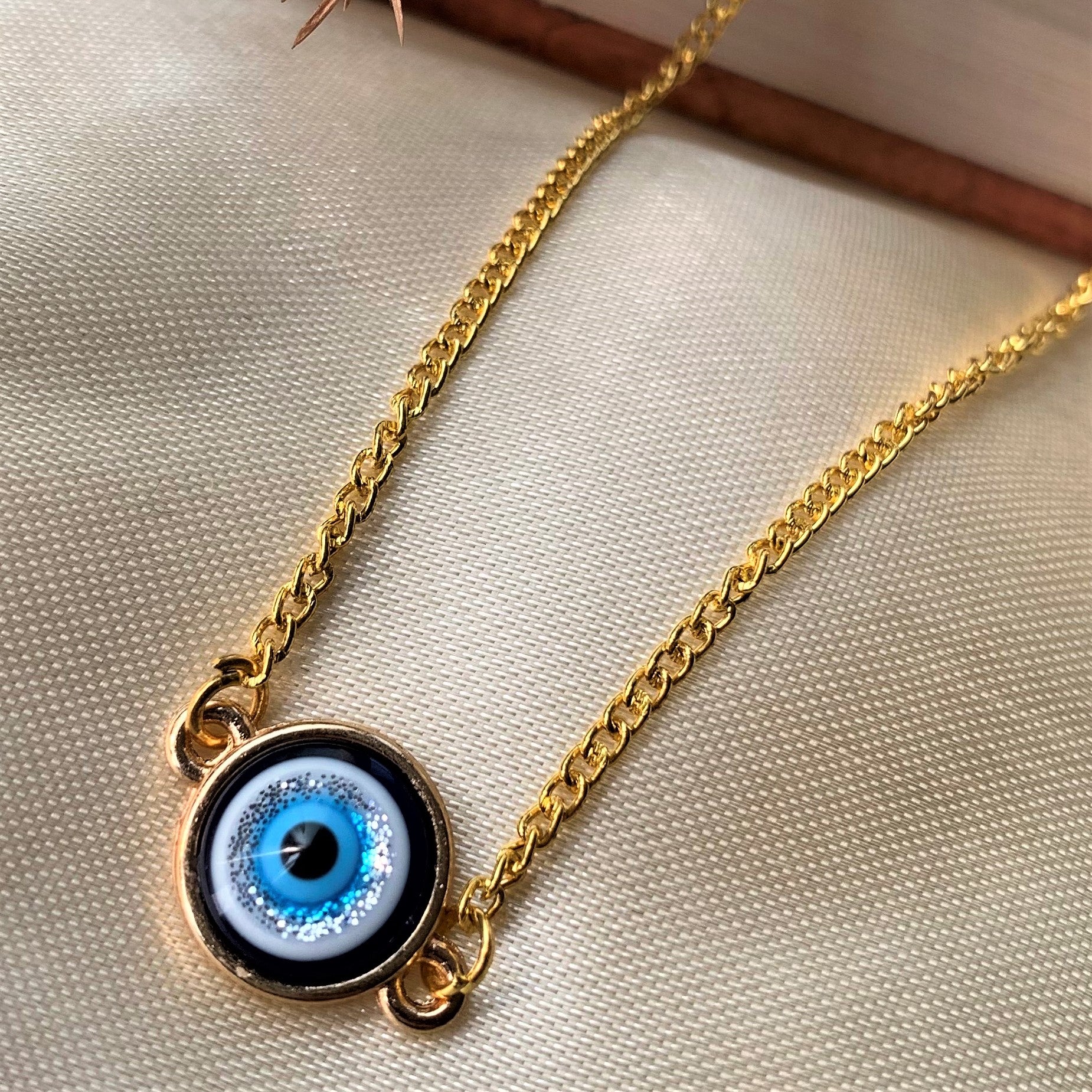 Evil Eye Round Pendant