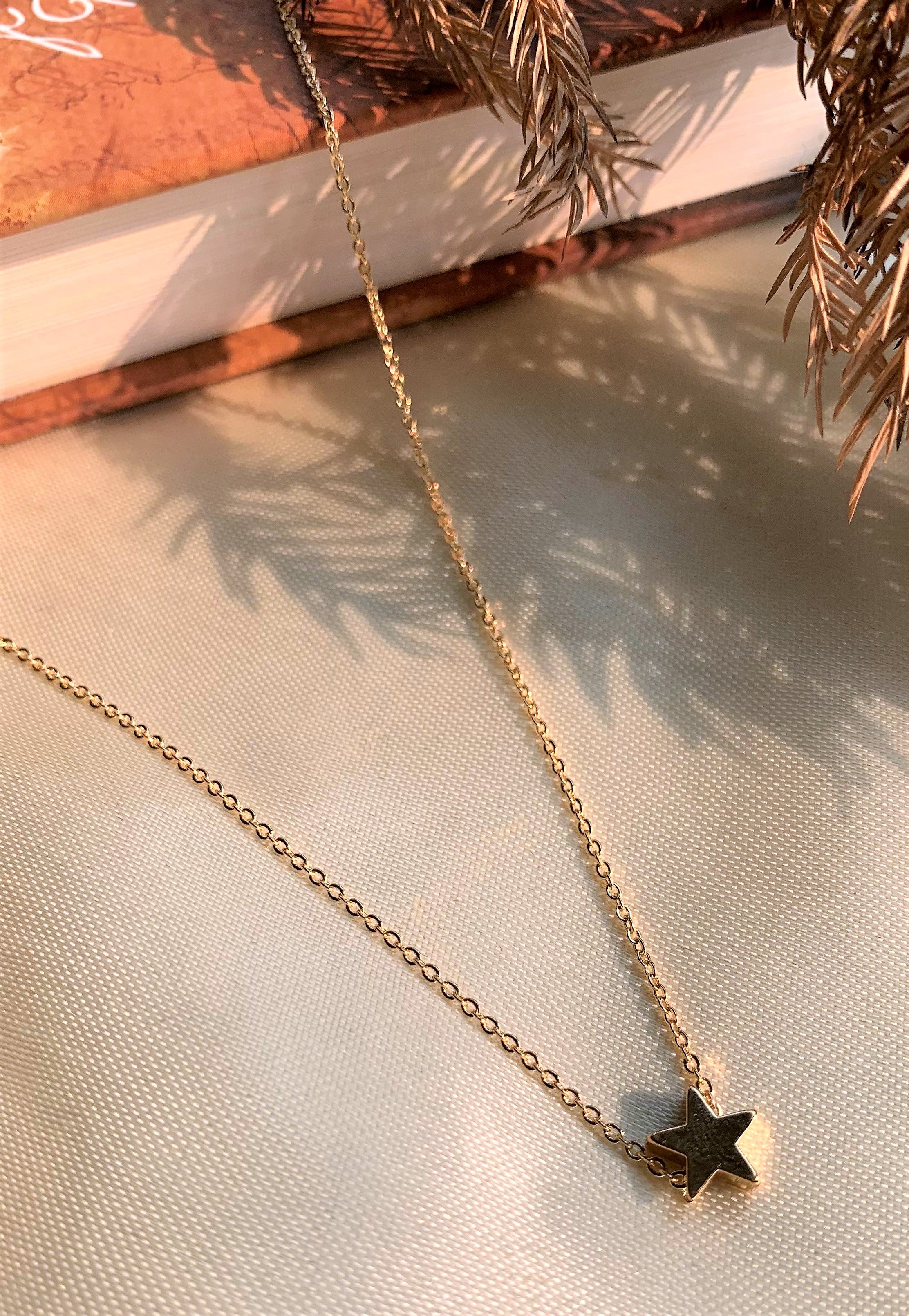 Gold Plated Star Element Pendant