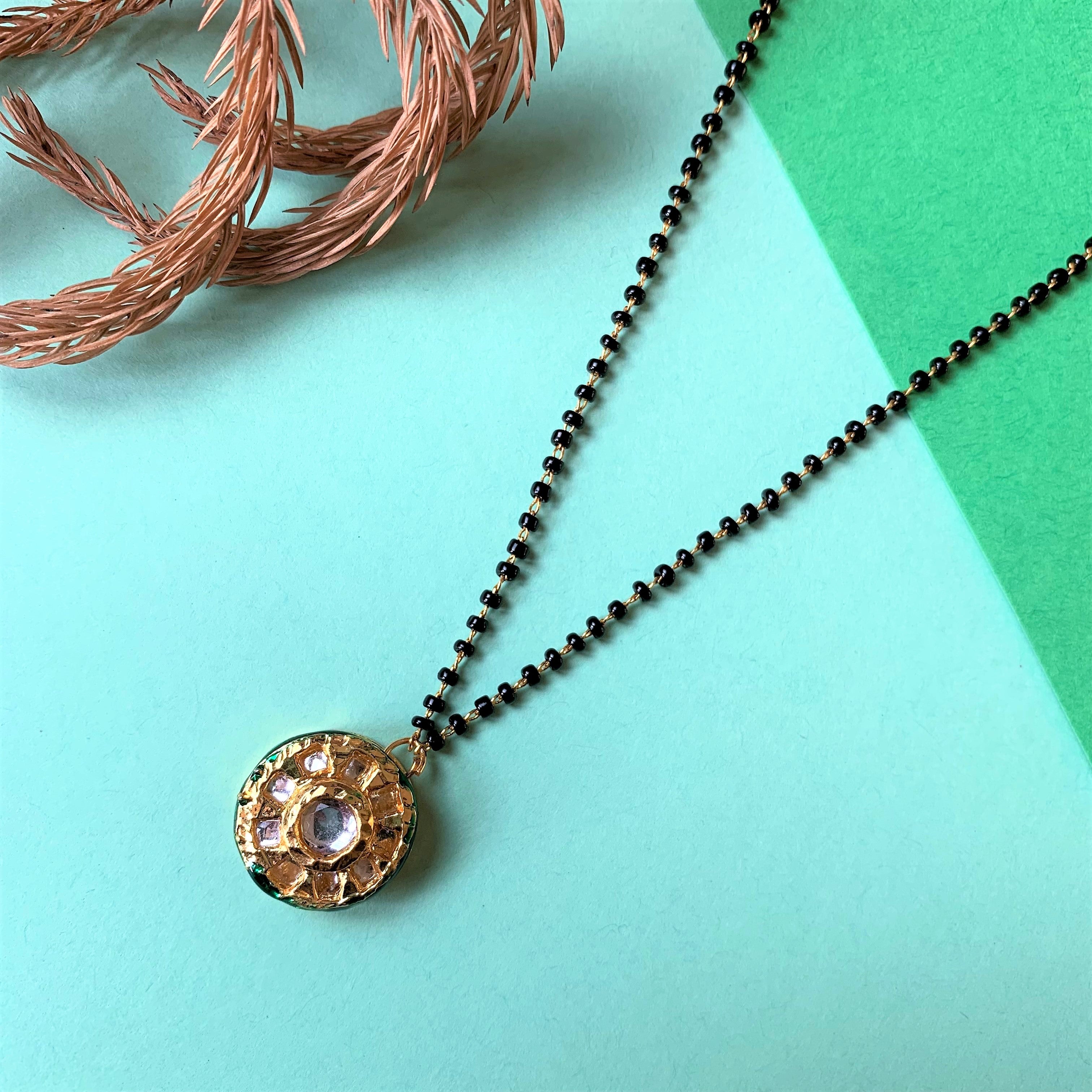 KUNDAN MANGALSUTRA NECKLACE