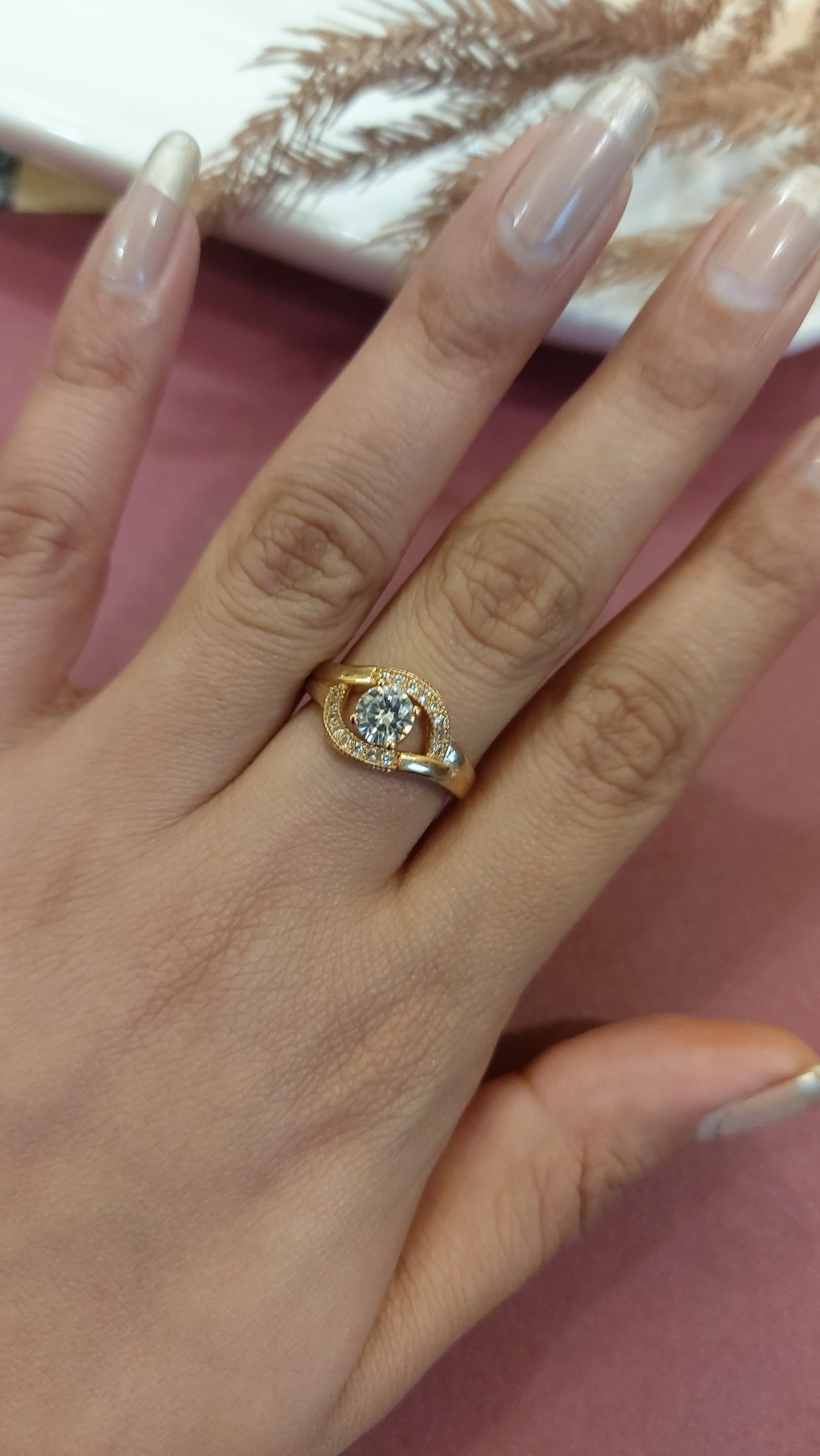 AMERICAN DIAMOND RING