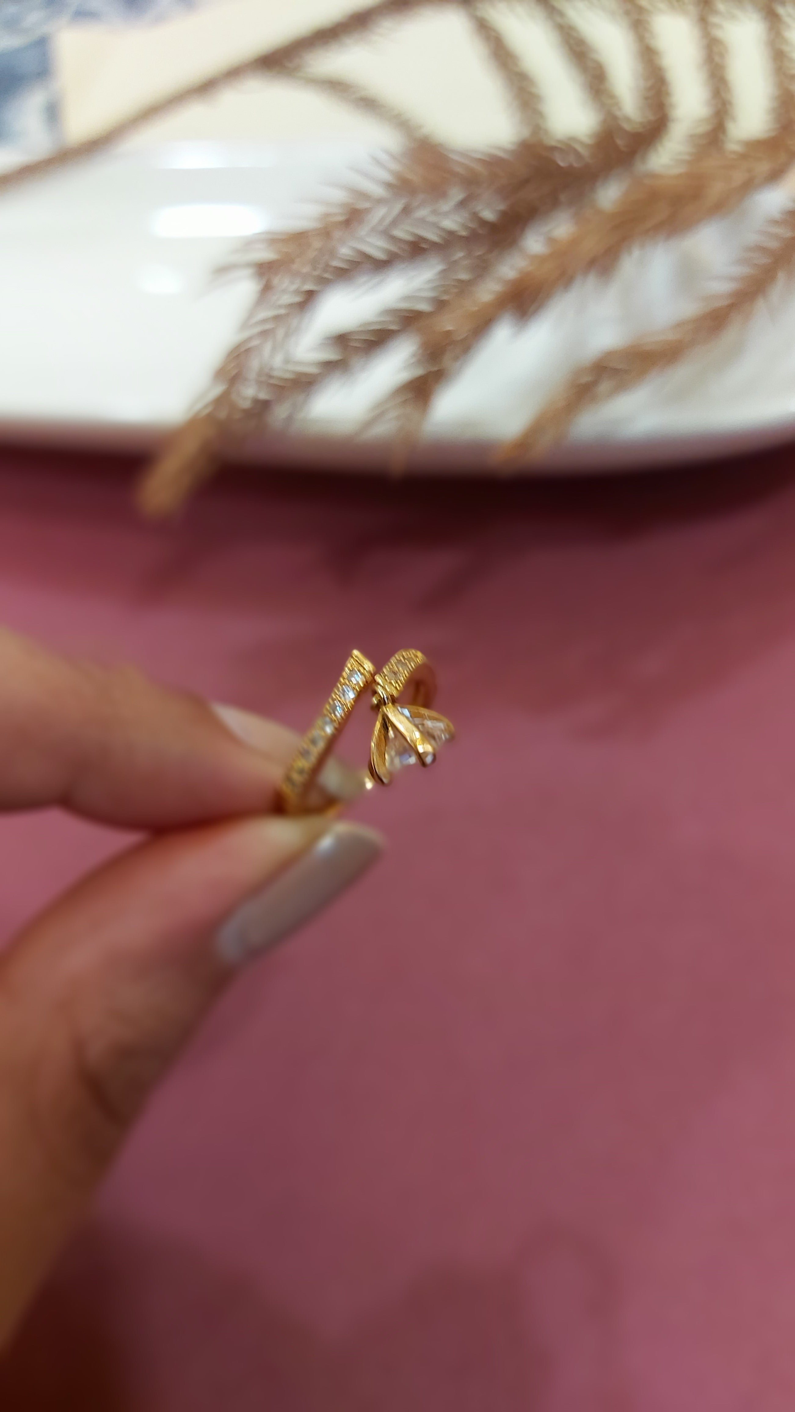 AMERICAN DIAMOND SOLITAIRE RING