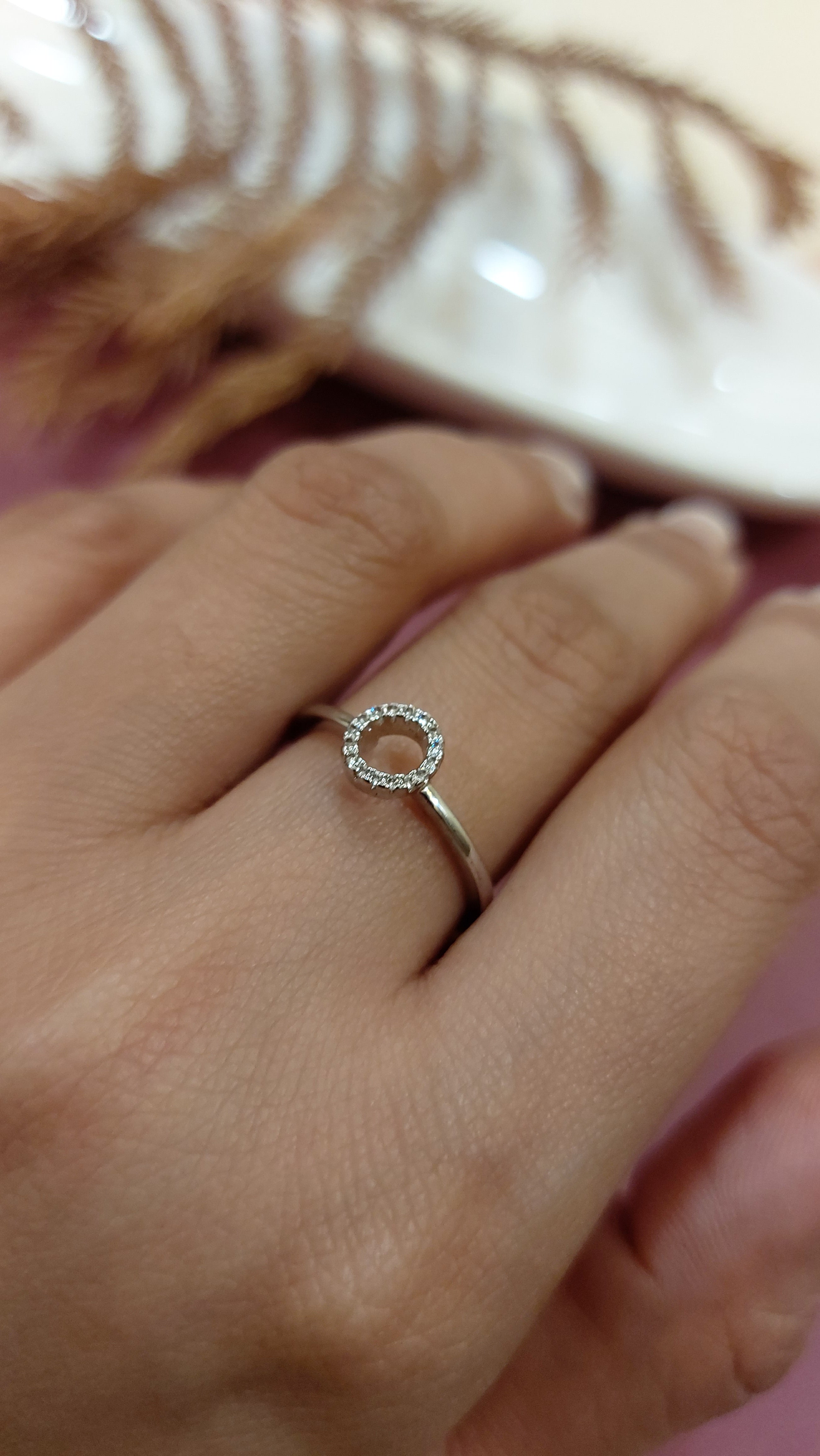 AMERICAN DIAMOND RING