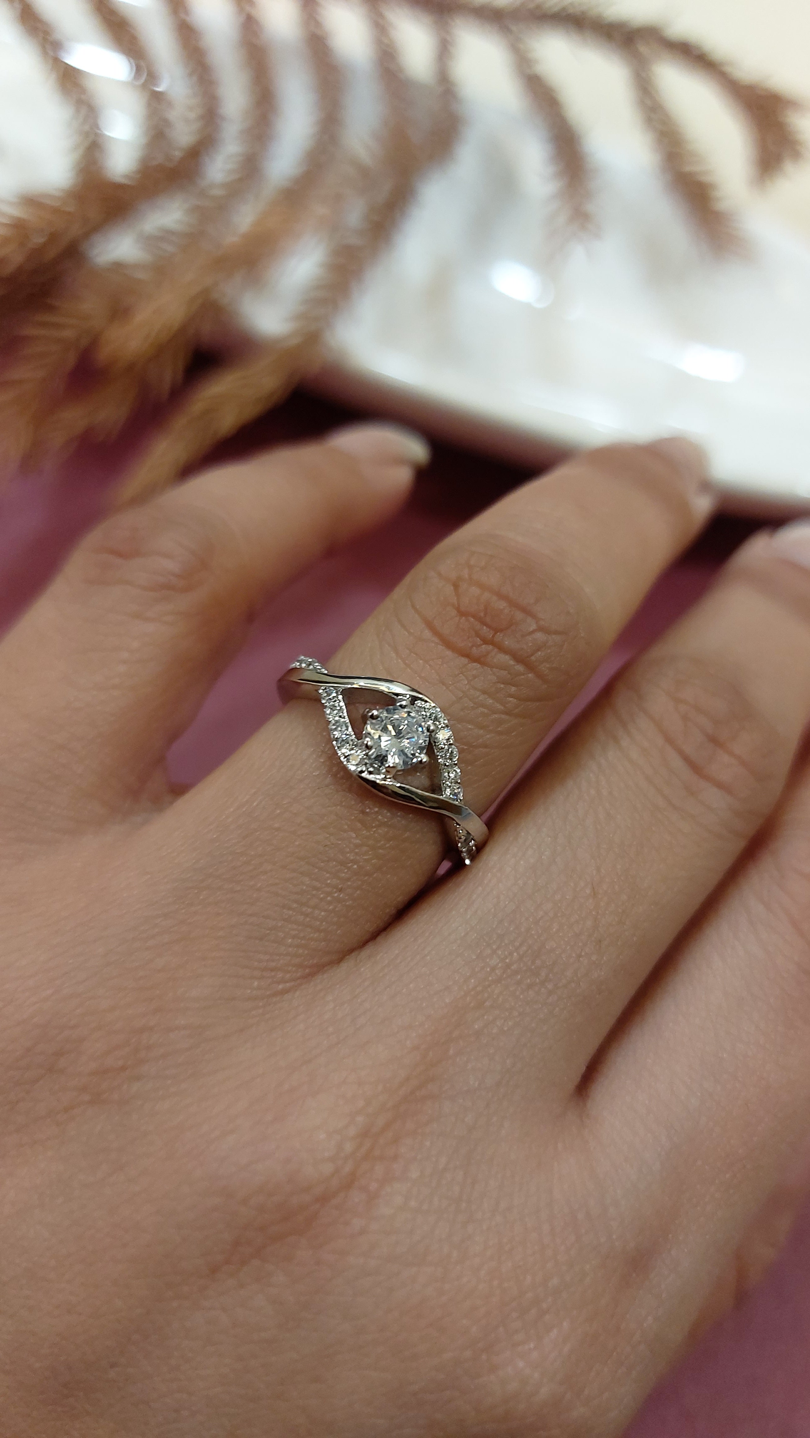 AMERICAN DIAMOND RING