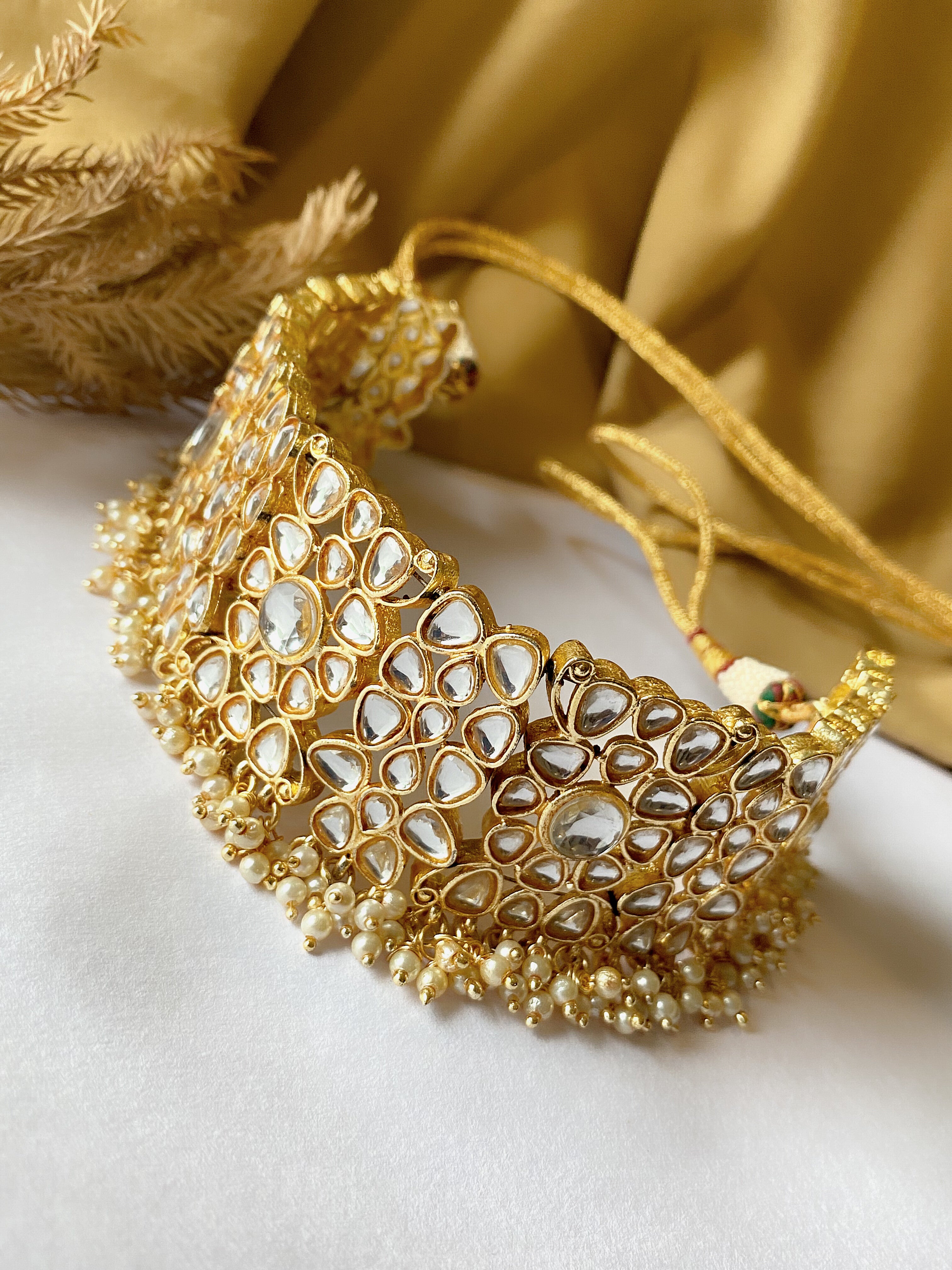 Elegant Kundan Choker Set