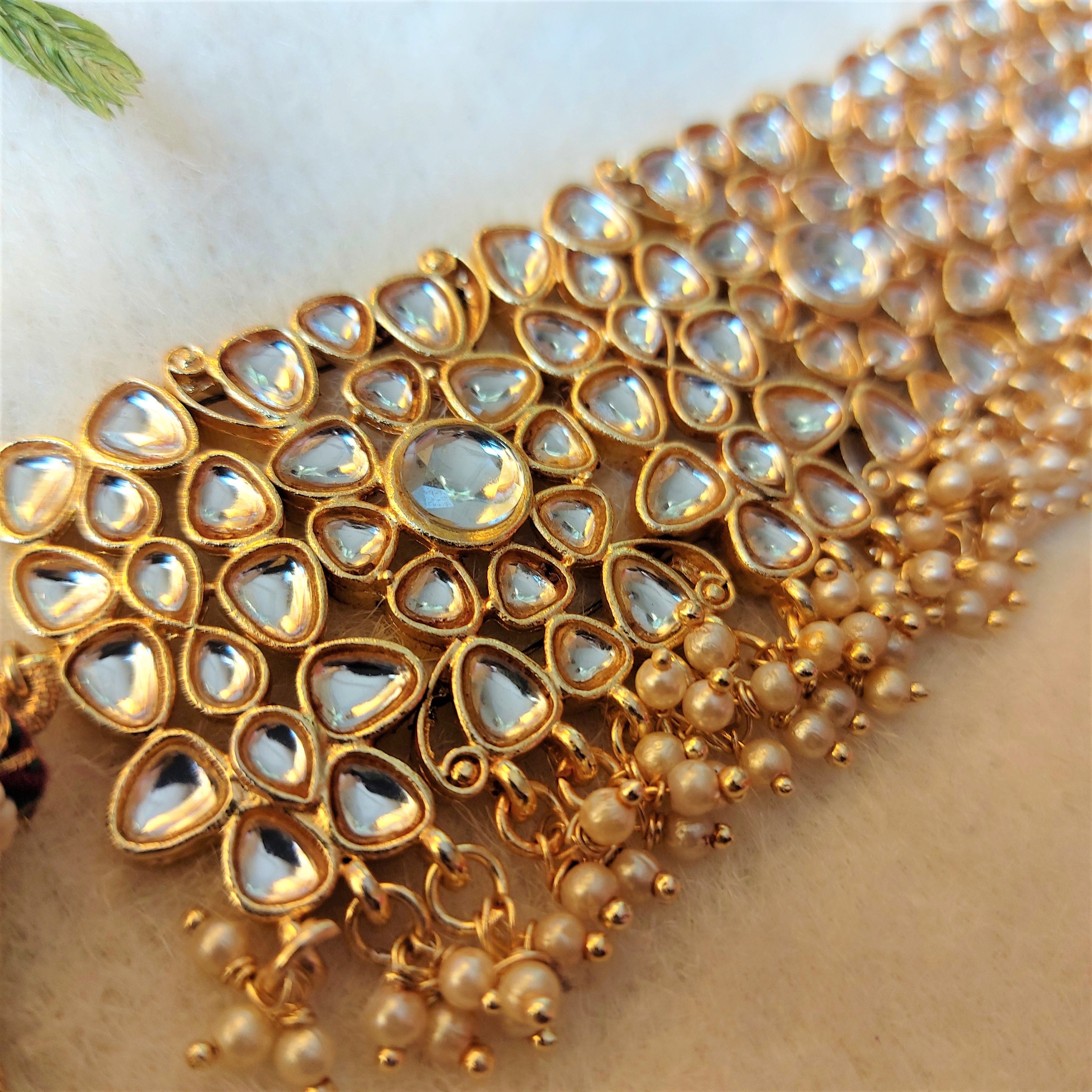 Elegant Kundan Choker Set