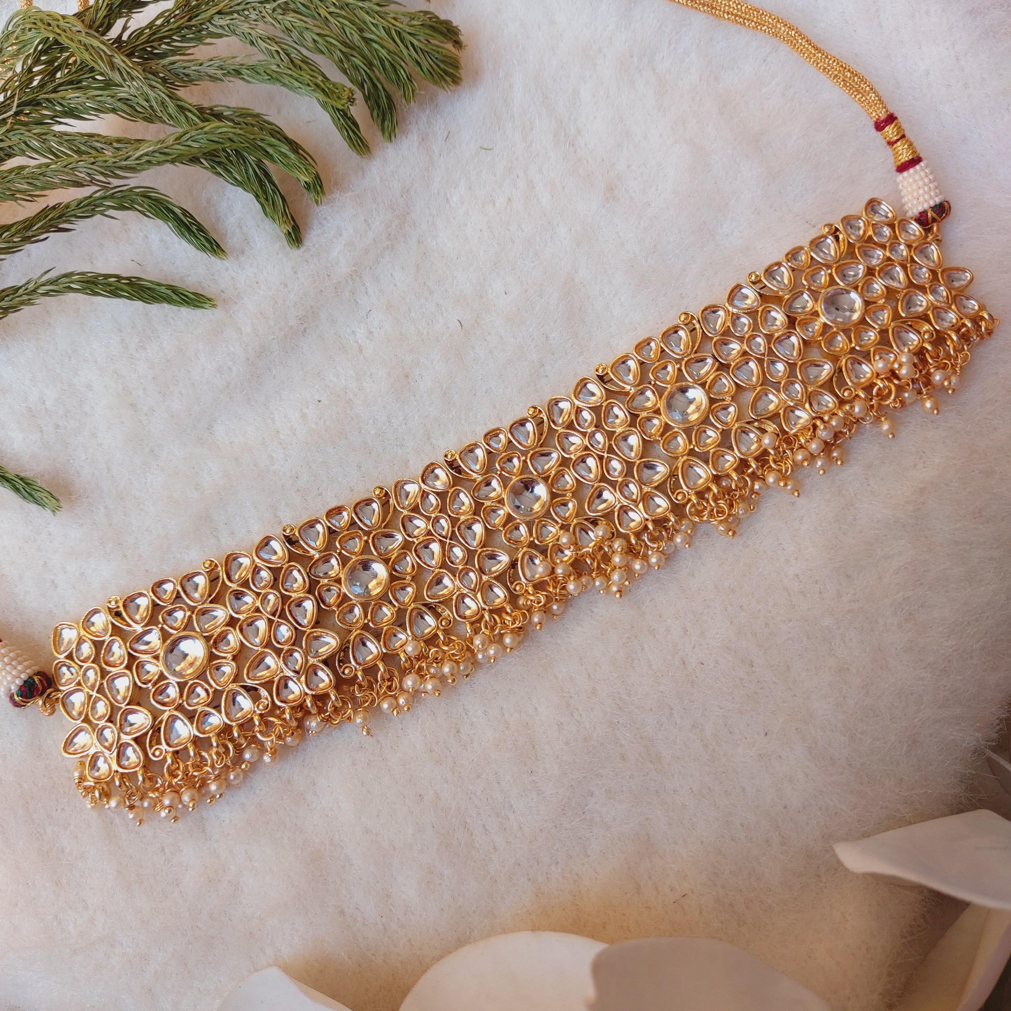 Elegant Kundan Choker Set