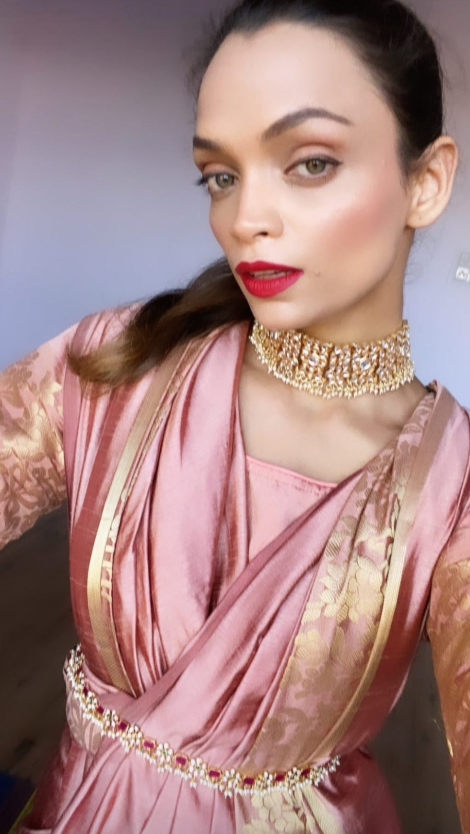 Elegant Kundan Choker Set