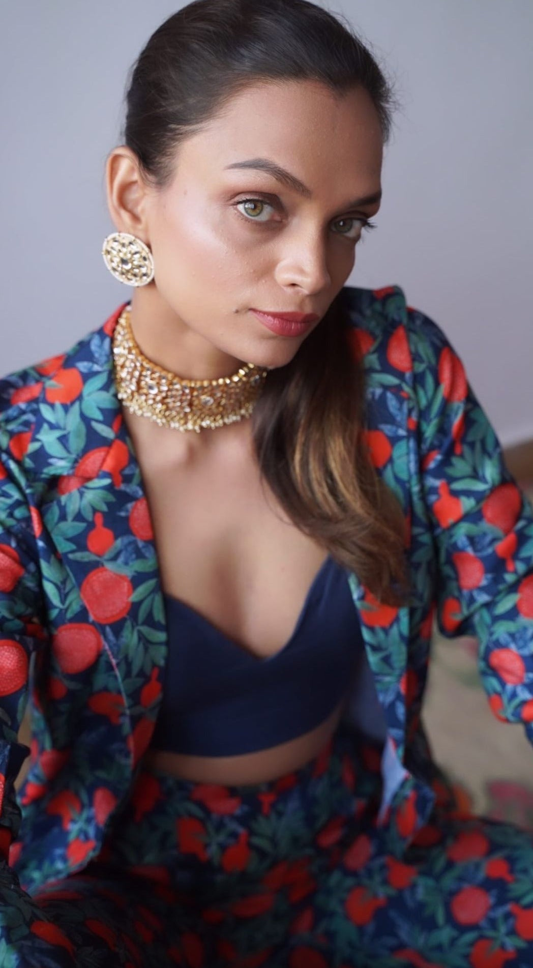 Elegant Kundan Choker Set