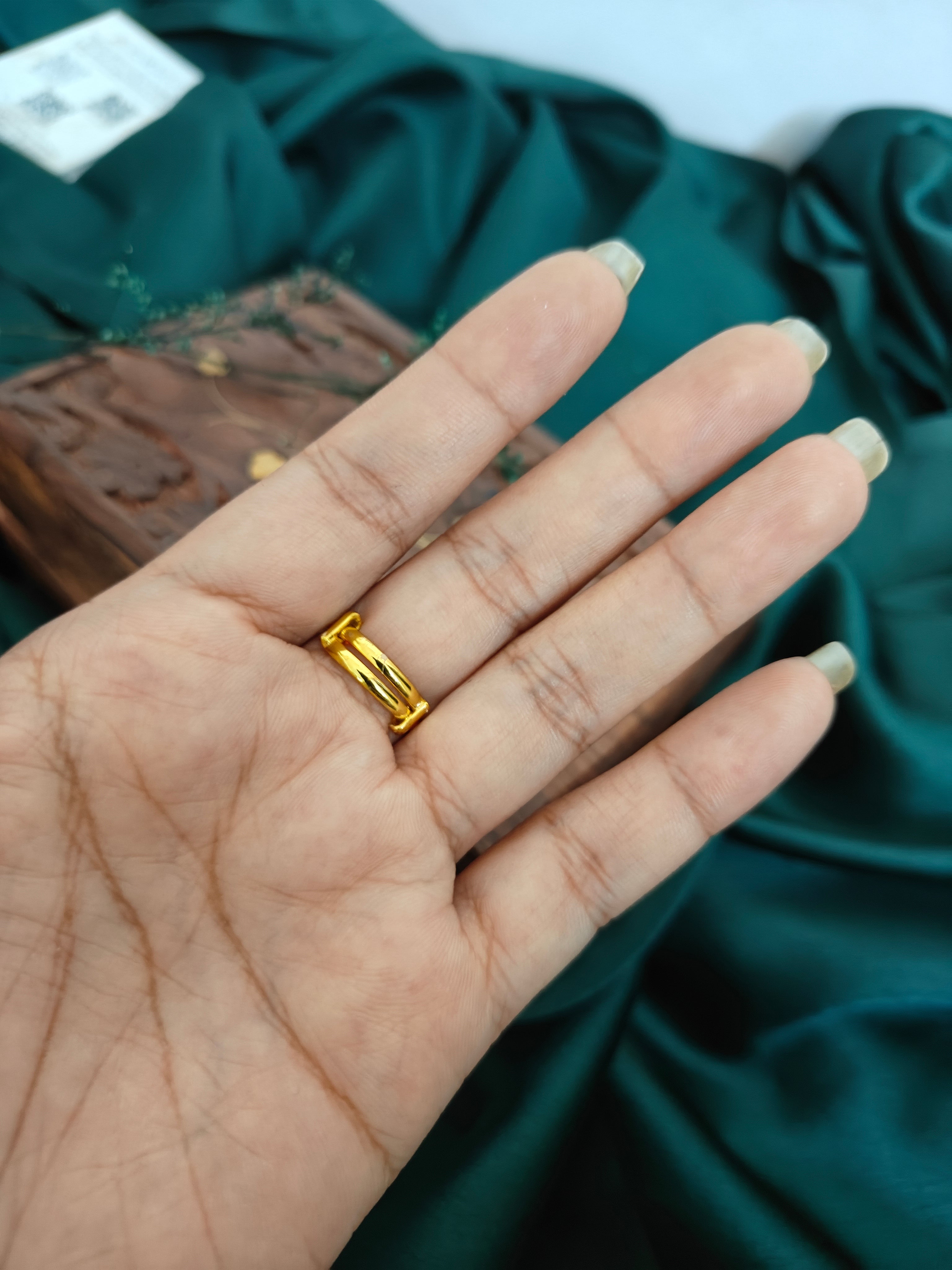 Kundan Statement Adjustable Ring