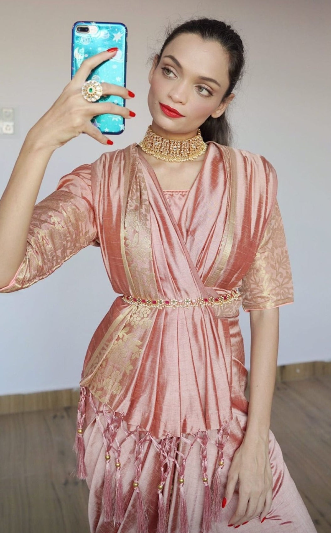 Elegant Kundan Choker Set