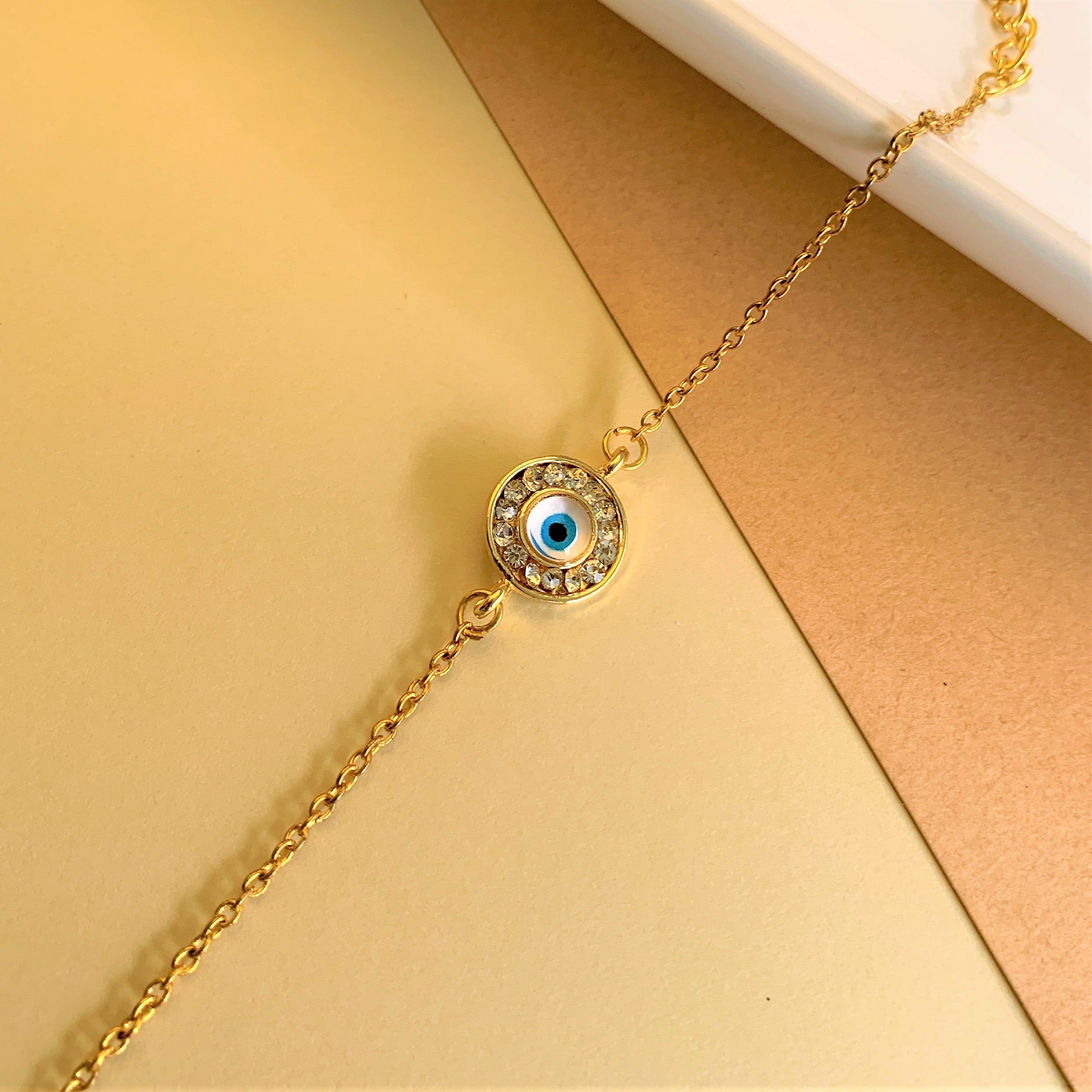 EVIL EYE HAND BRACELET