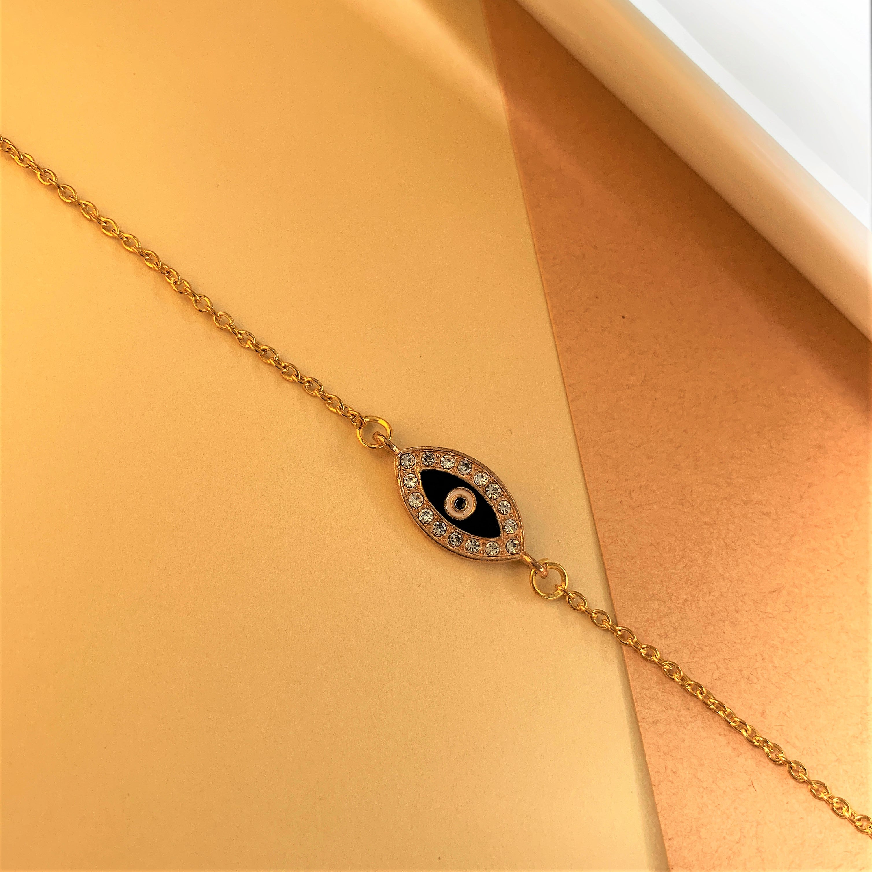 EVIL EYE HAND BRACELET