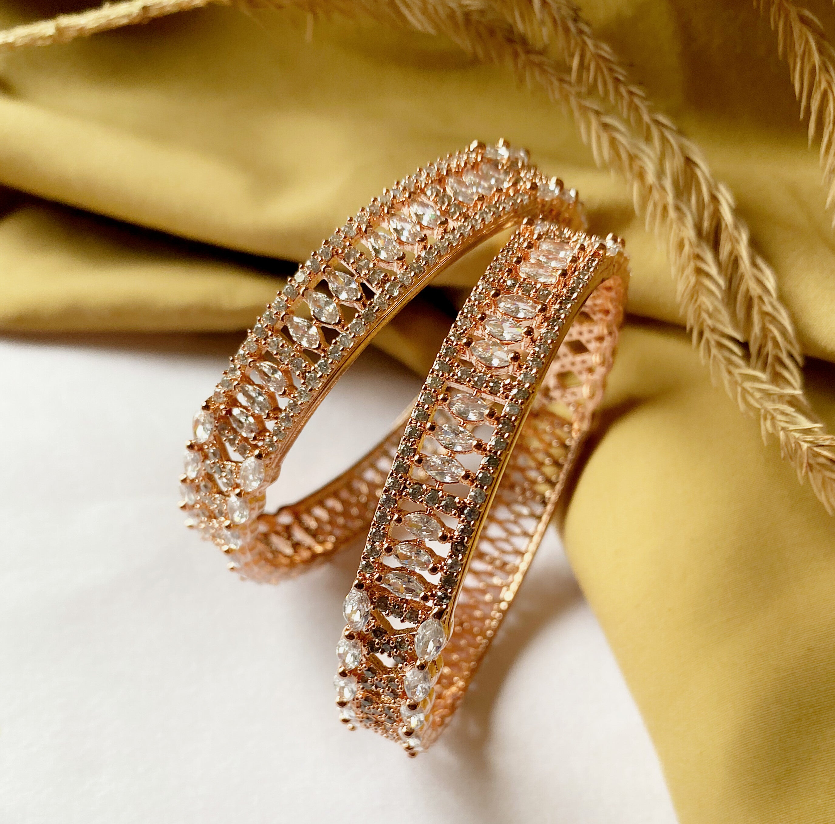 CANDULA AMERICAN DIAMOND BANGLES