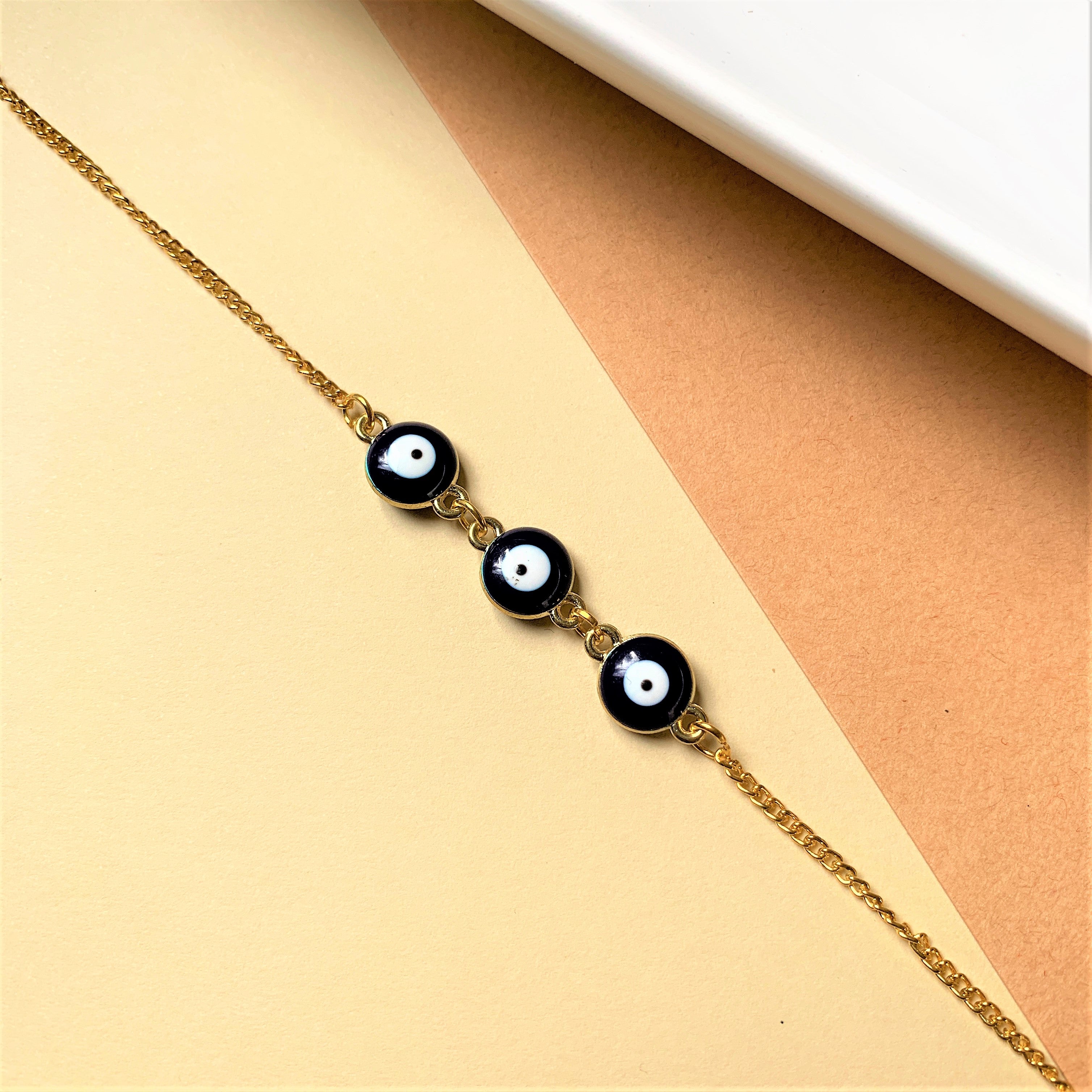 EVIL EYE HAND BRACELET