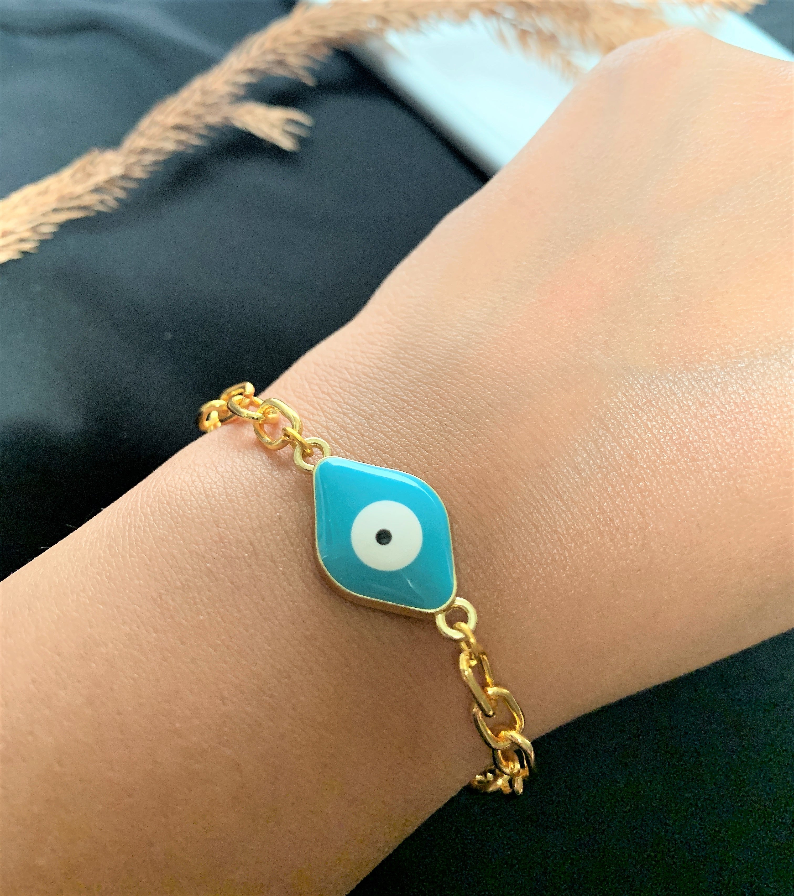 CHUNKY GOLD PLATED CHAIN BRACELET