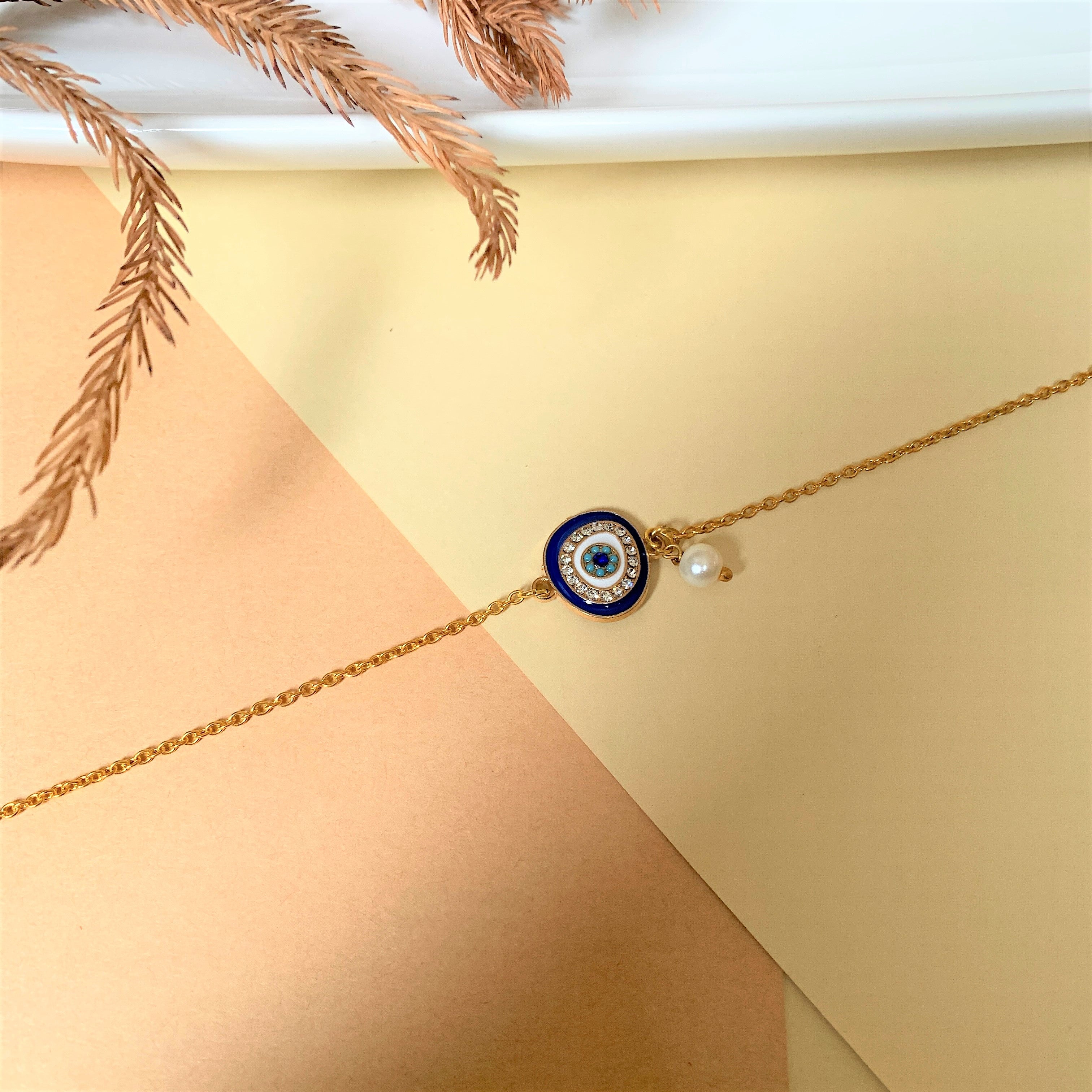 EVIL EYE HAND BRACELET