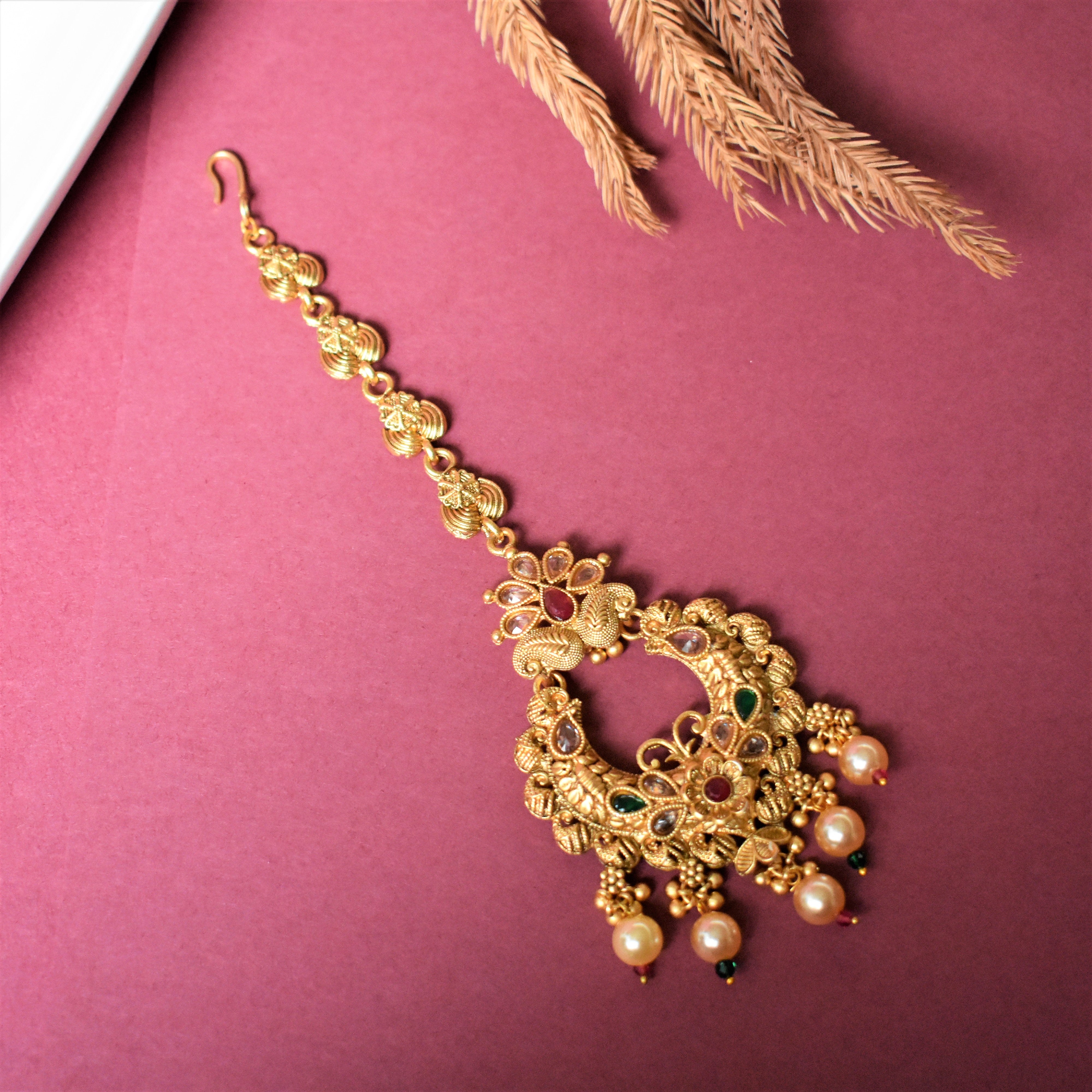 GOLD PLATED MANGTIKKA