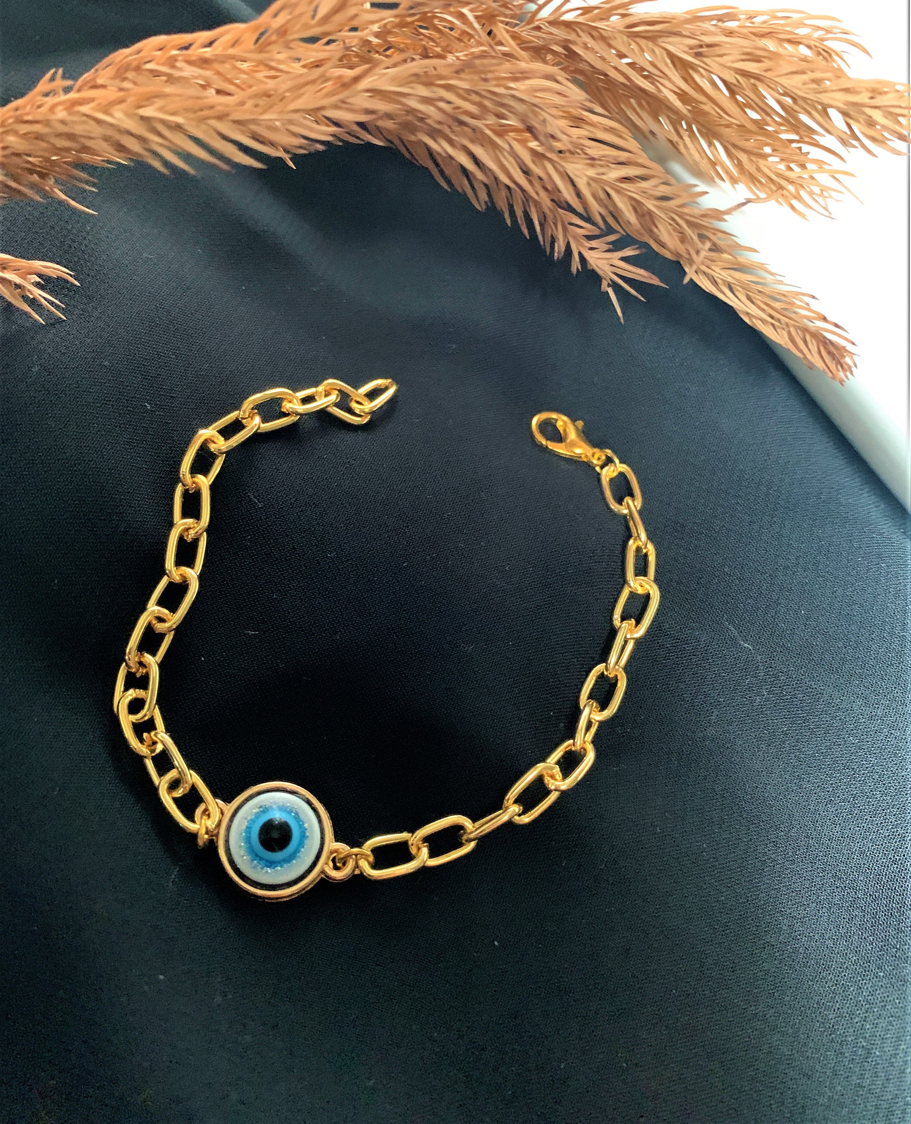 CHUNKY GOLD PLATED CHAIN BRACELET