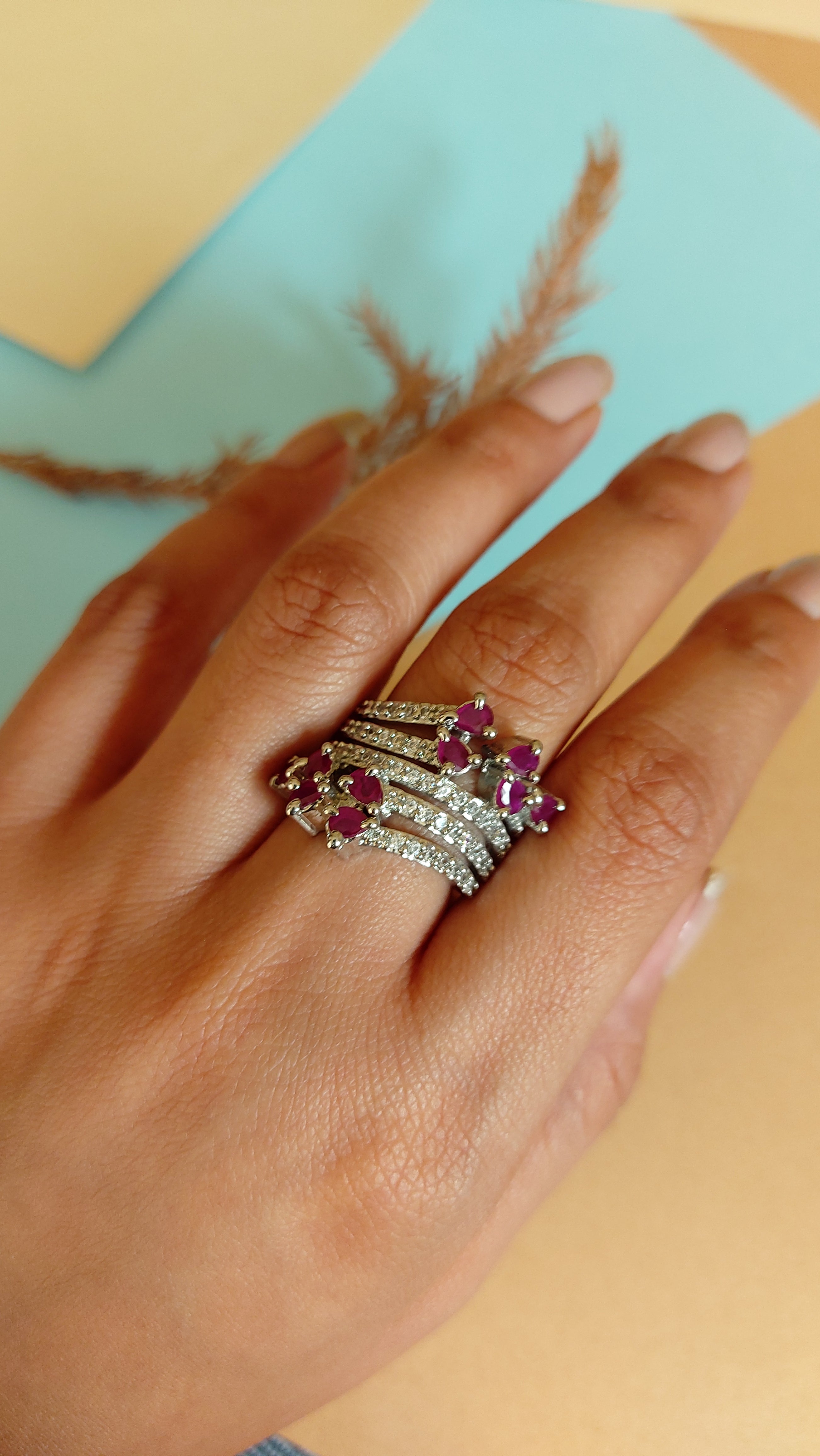 AMERICAN DIAMOND RING