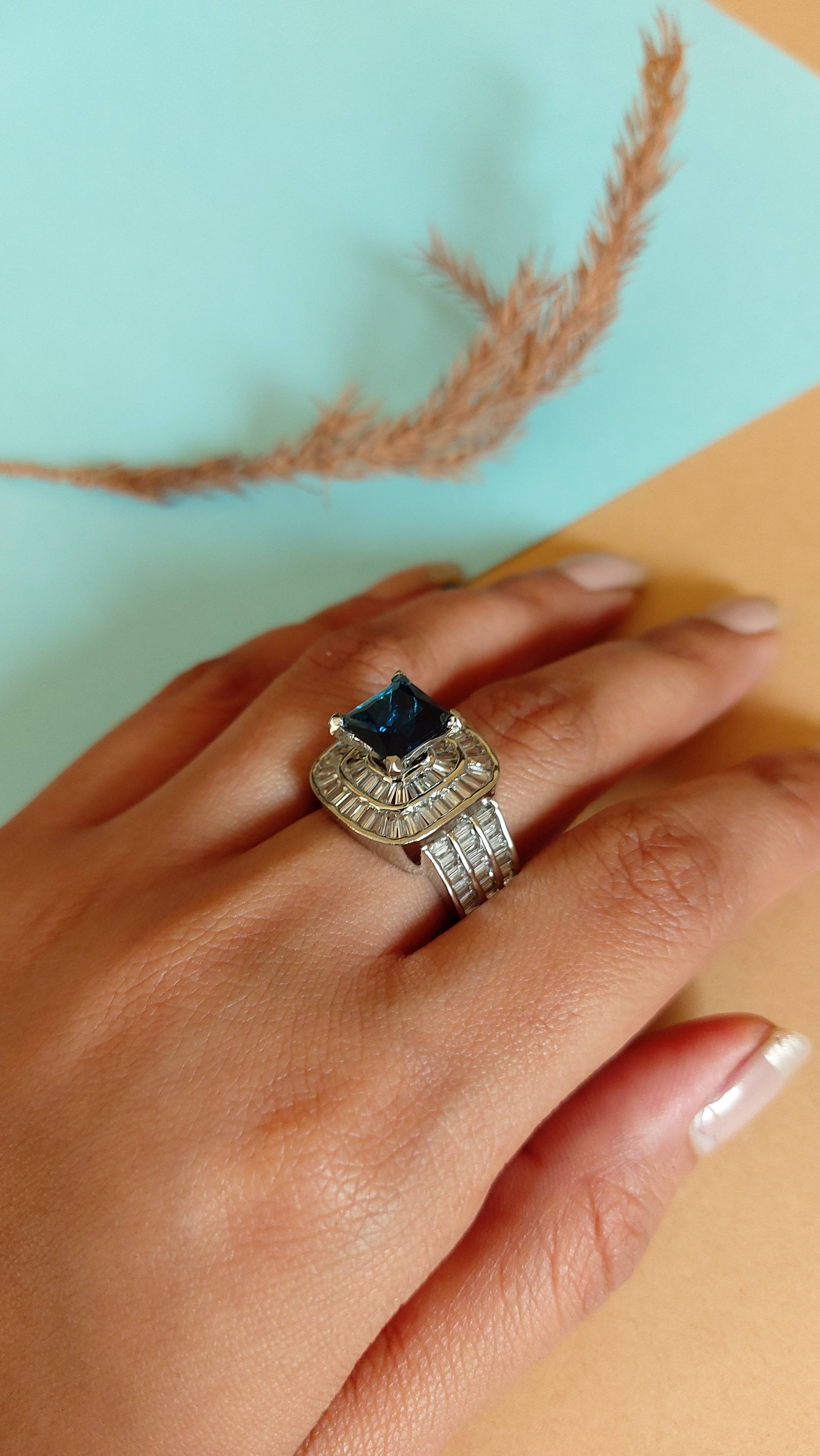 AMERICAN DIAMOND RING