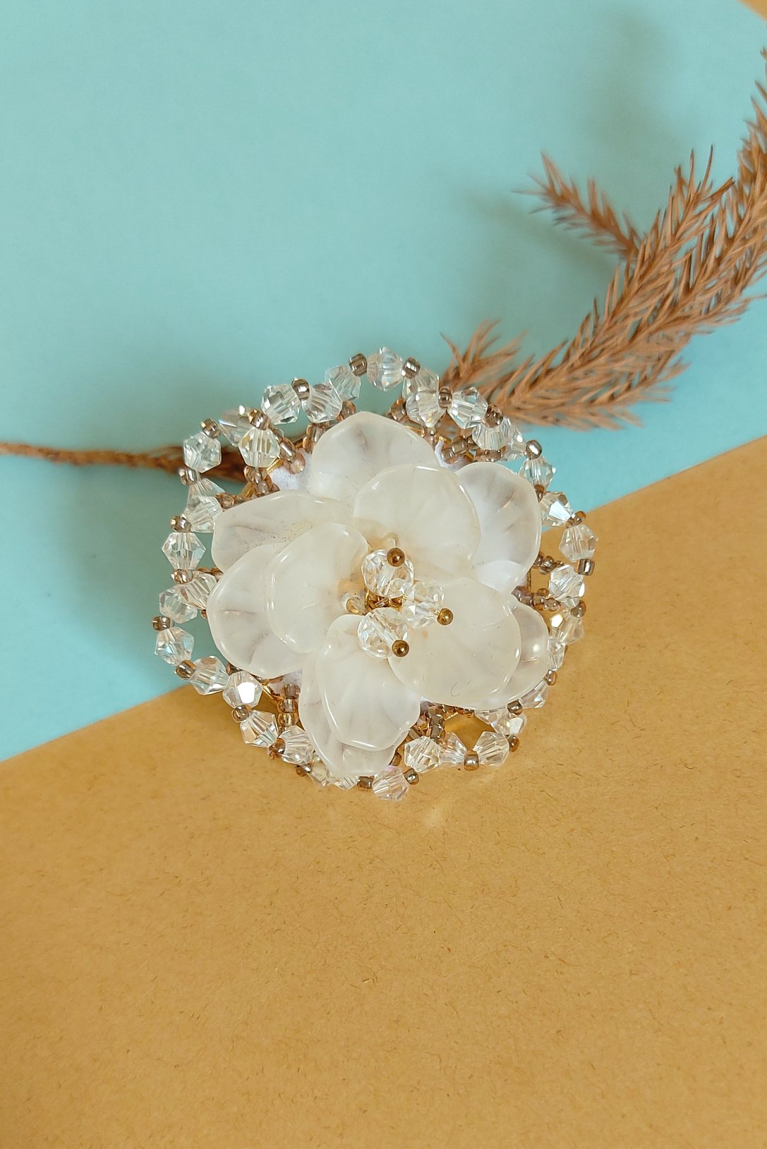 FLOWER COCKTAIL RING