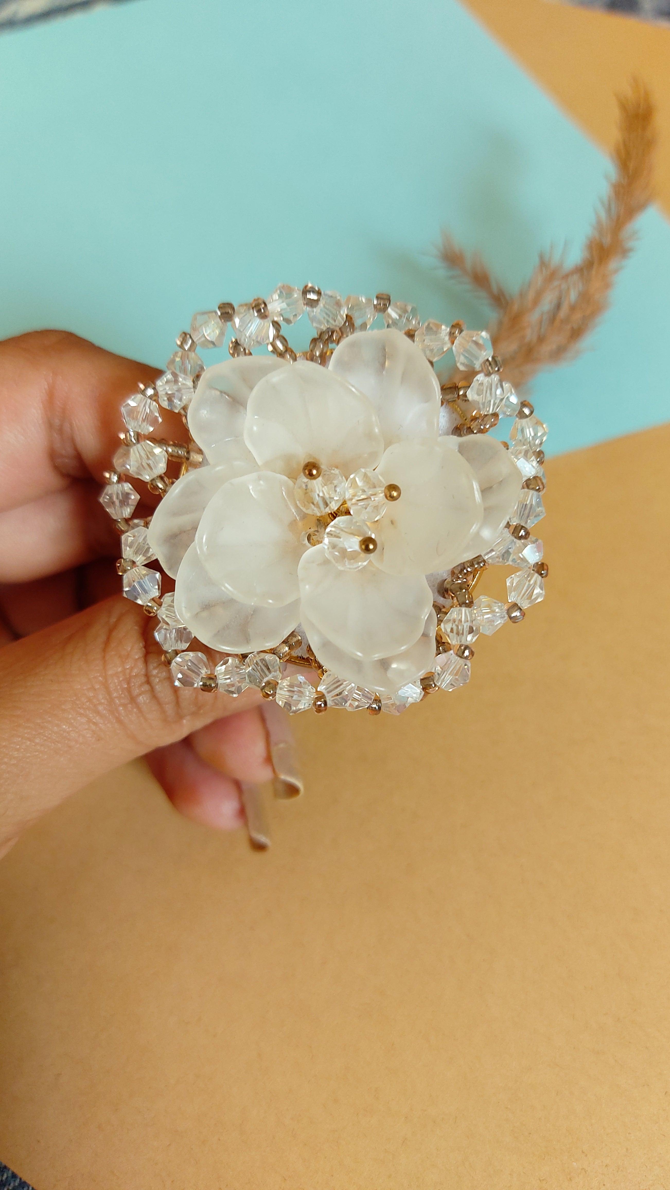 FLOWER COCKTAIL RING