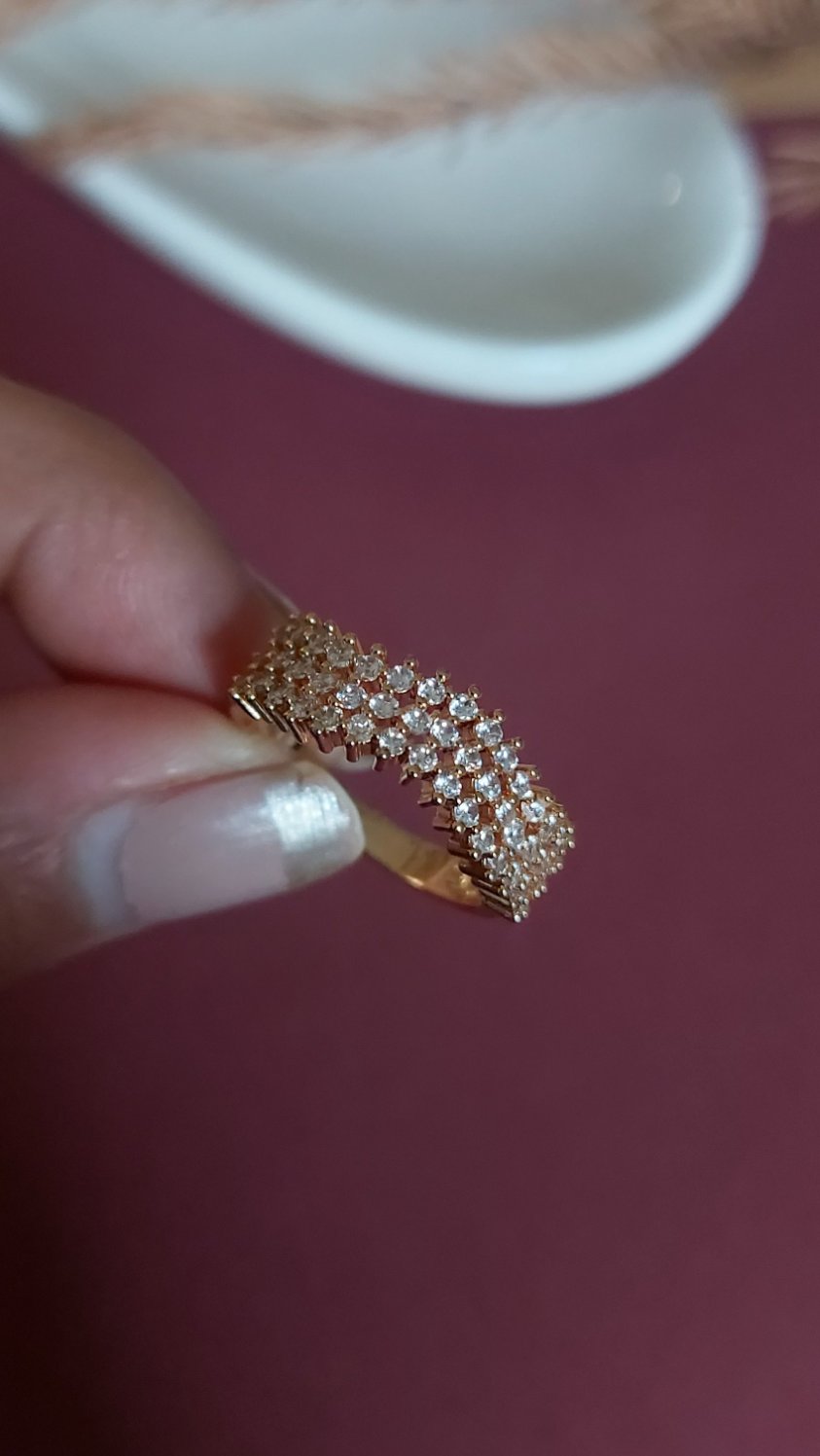 AMERICAN DIAMOND RING BAND