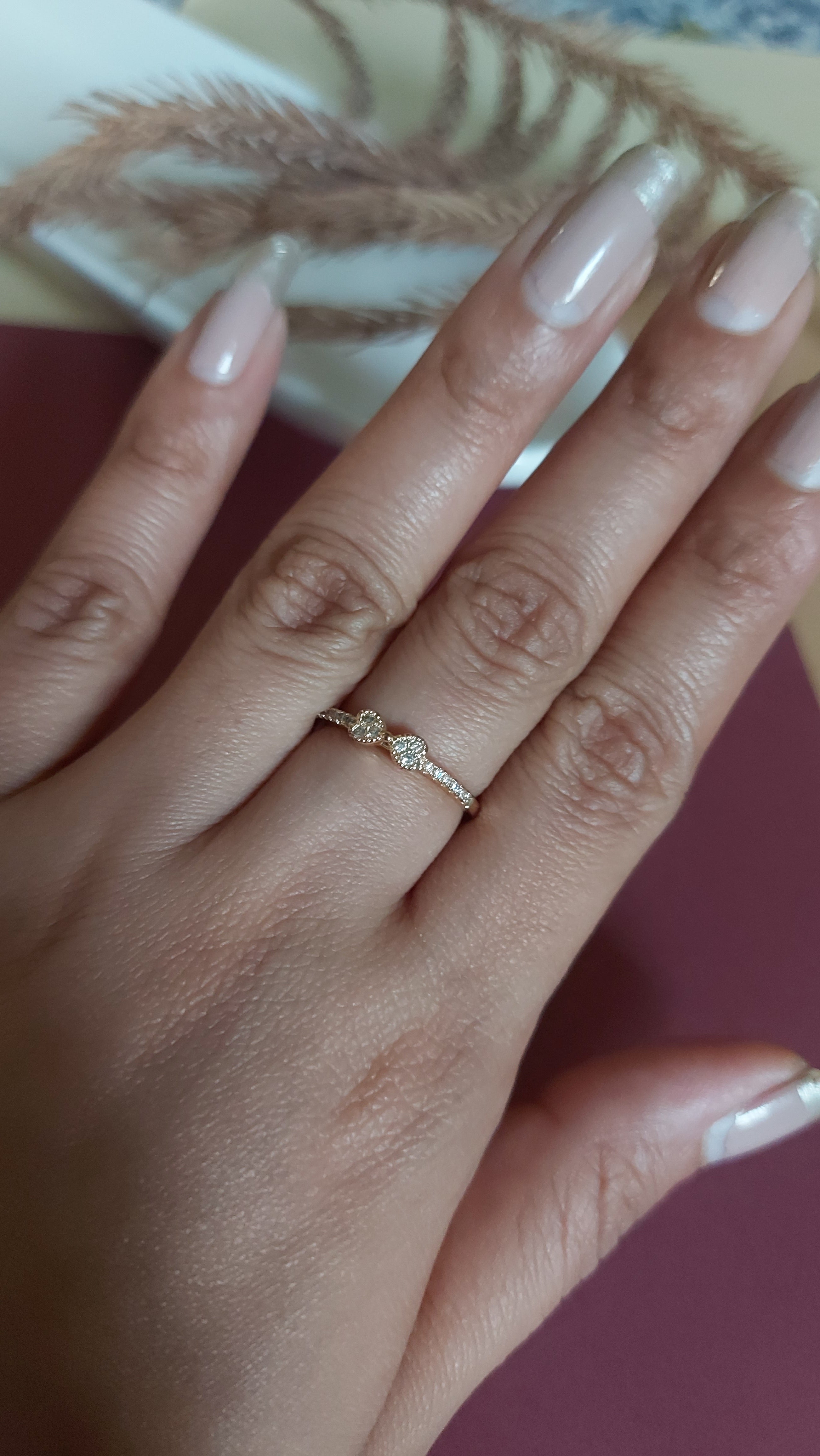 AMERICAN DIAMOND RING BAND