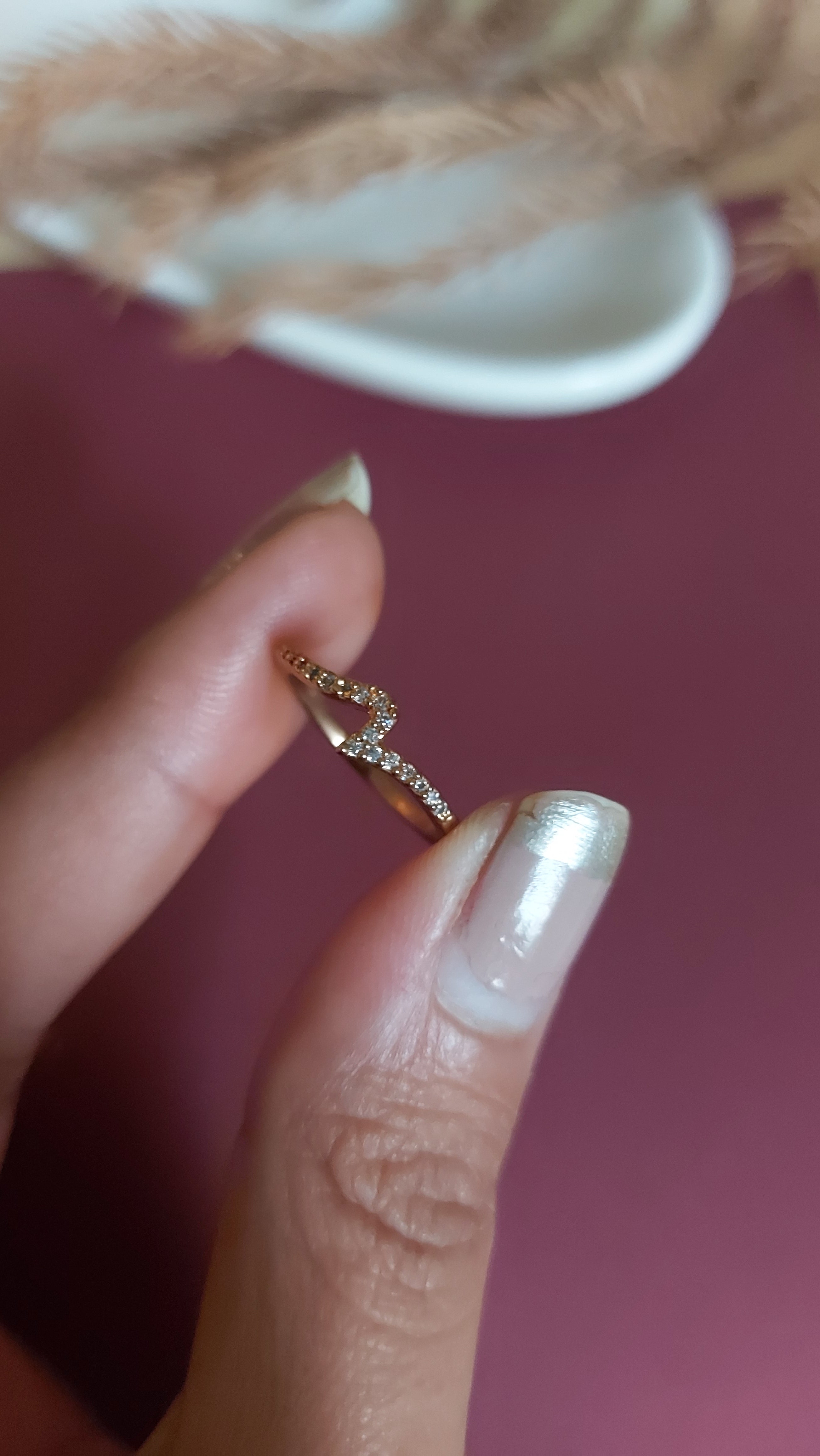 AMERICAN DIAMOND RING BAND