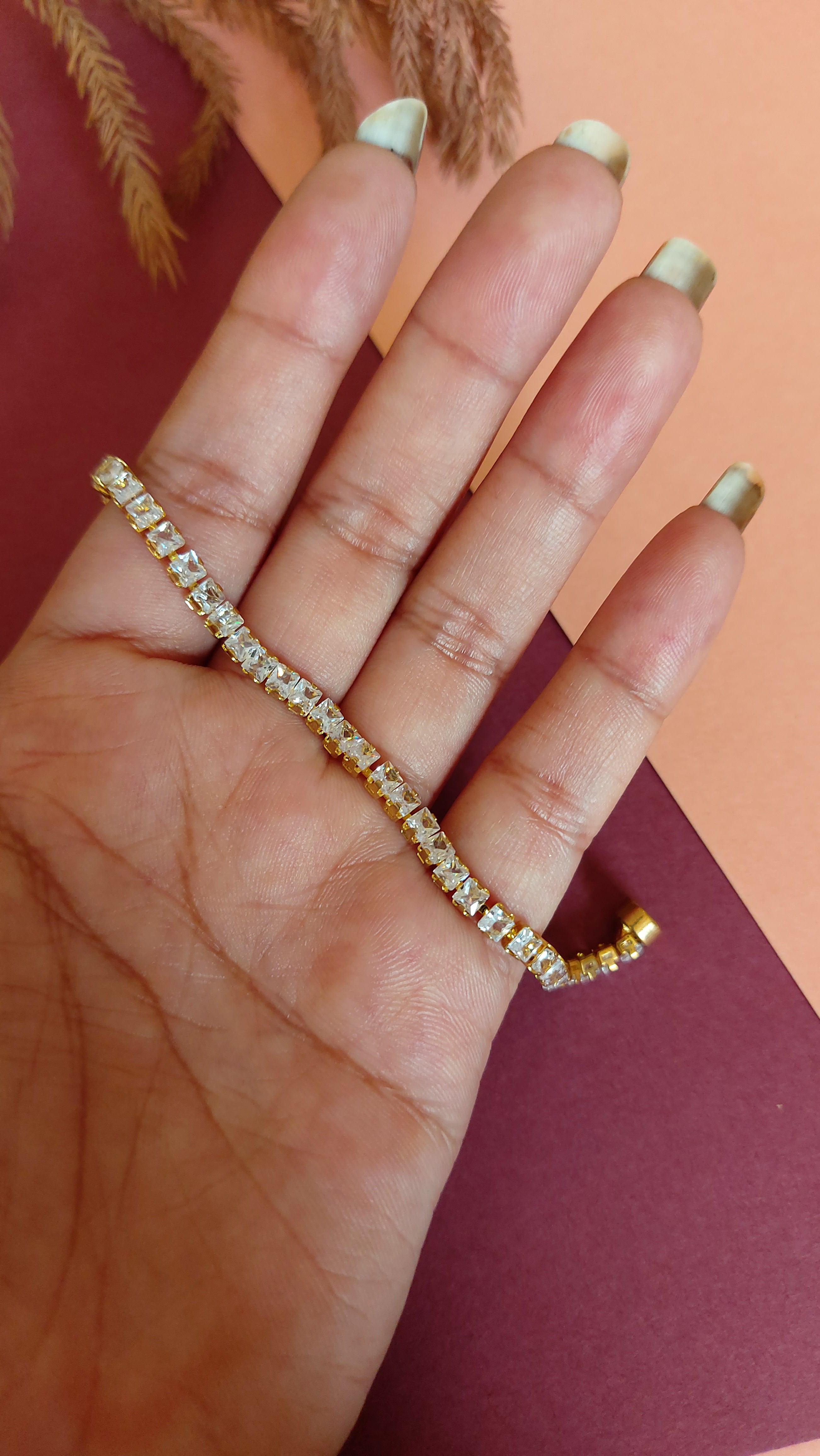 AMERICAN DIAMOND TENNIS BRACELET BRACELET