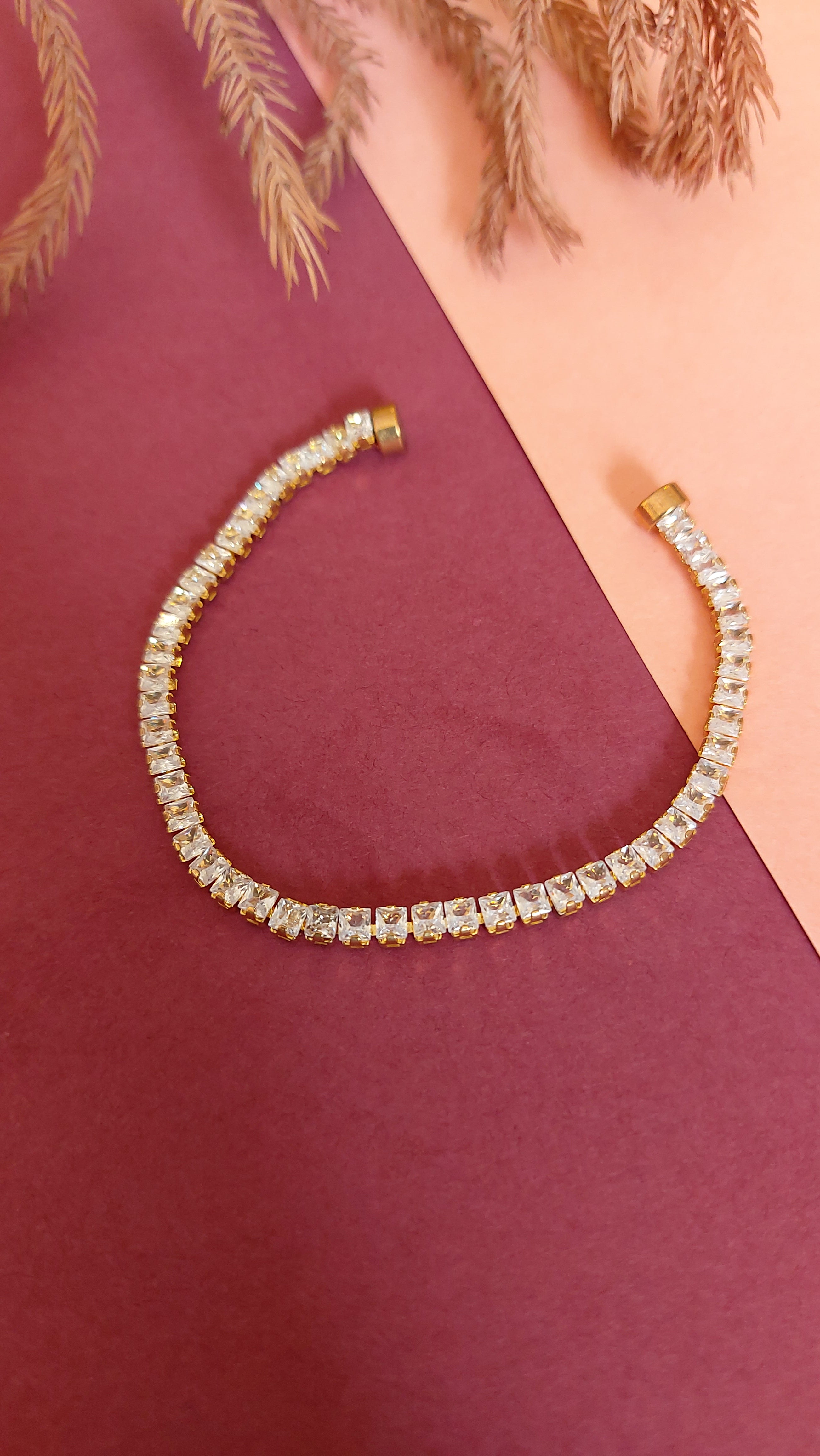 AMERICAN DIAMOND TENNIS BRACELET BRACELET