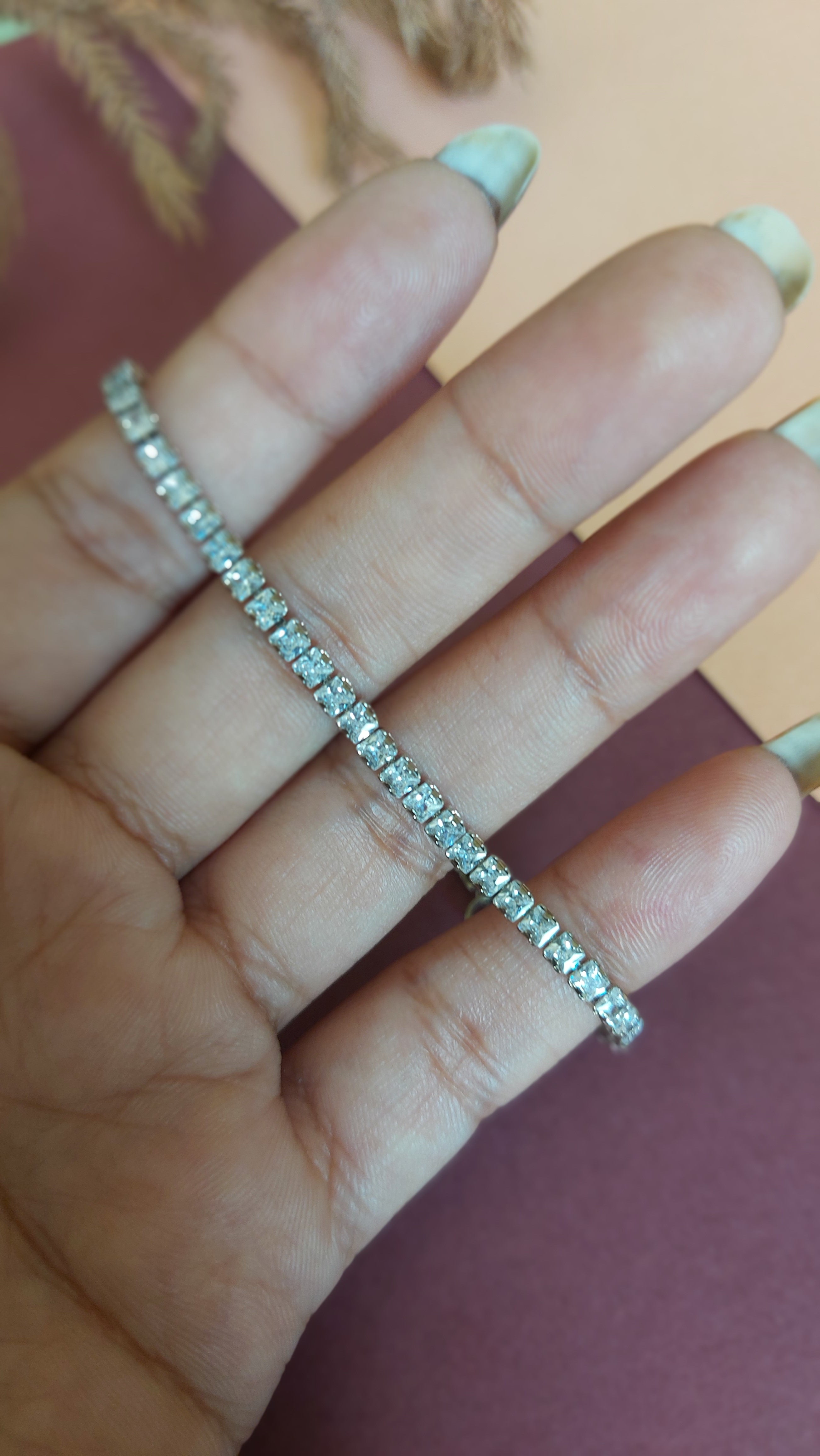 AMERICAN DIAMOND TENNIS BRACELET BRACELET