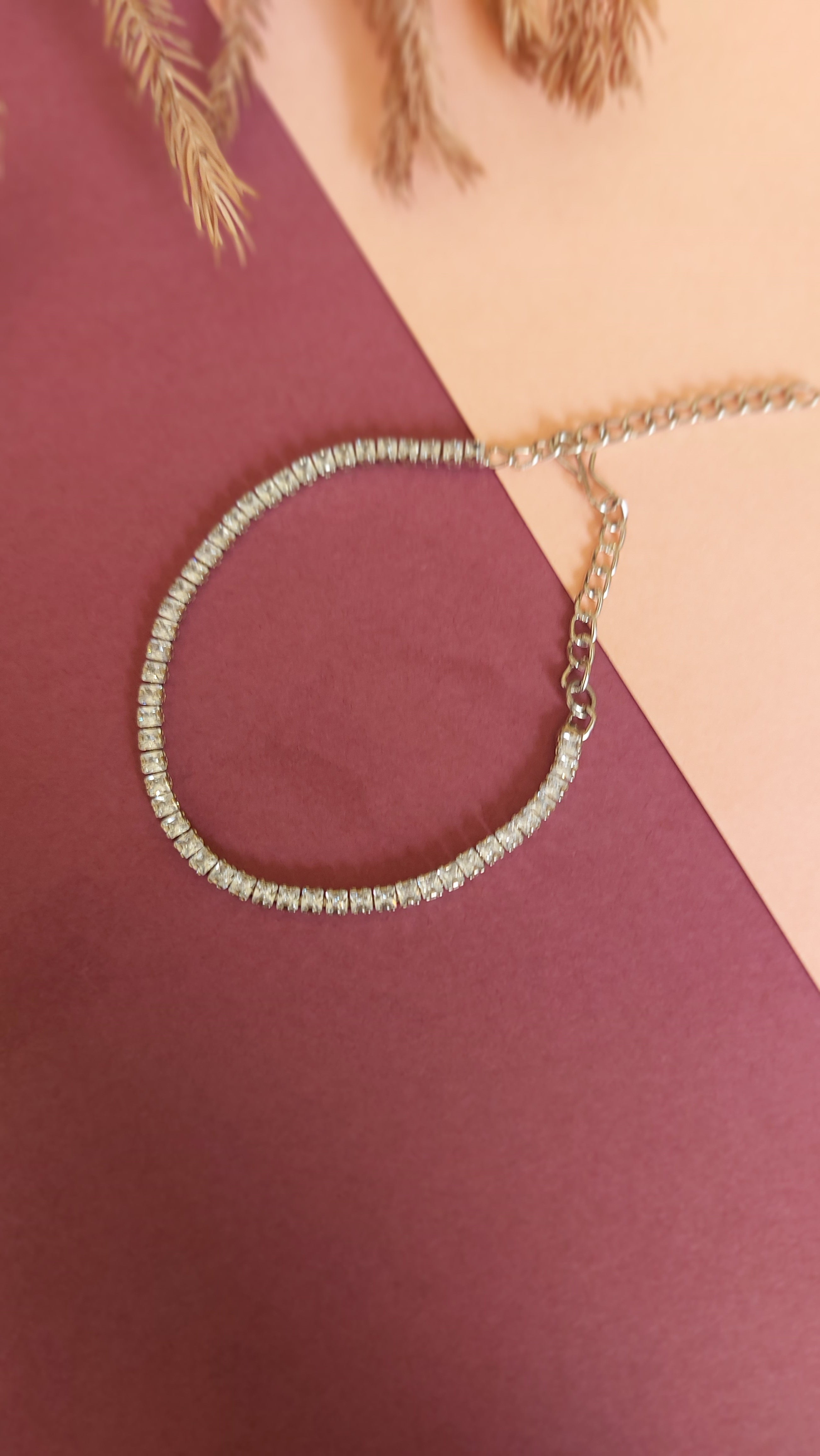 AMERICAN DIAMOND TENNIS BRACELET BRACELET