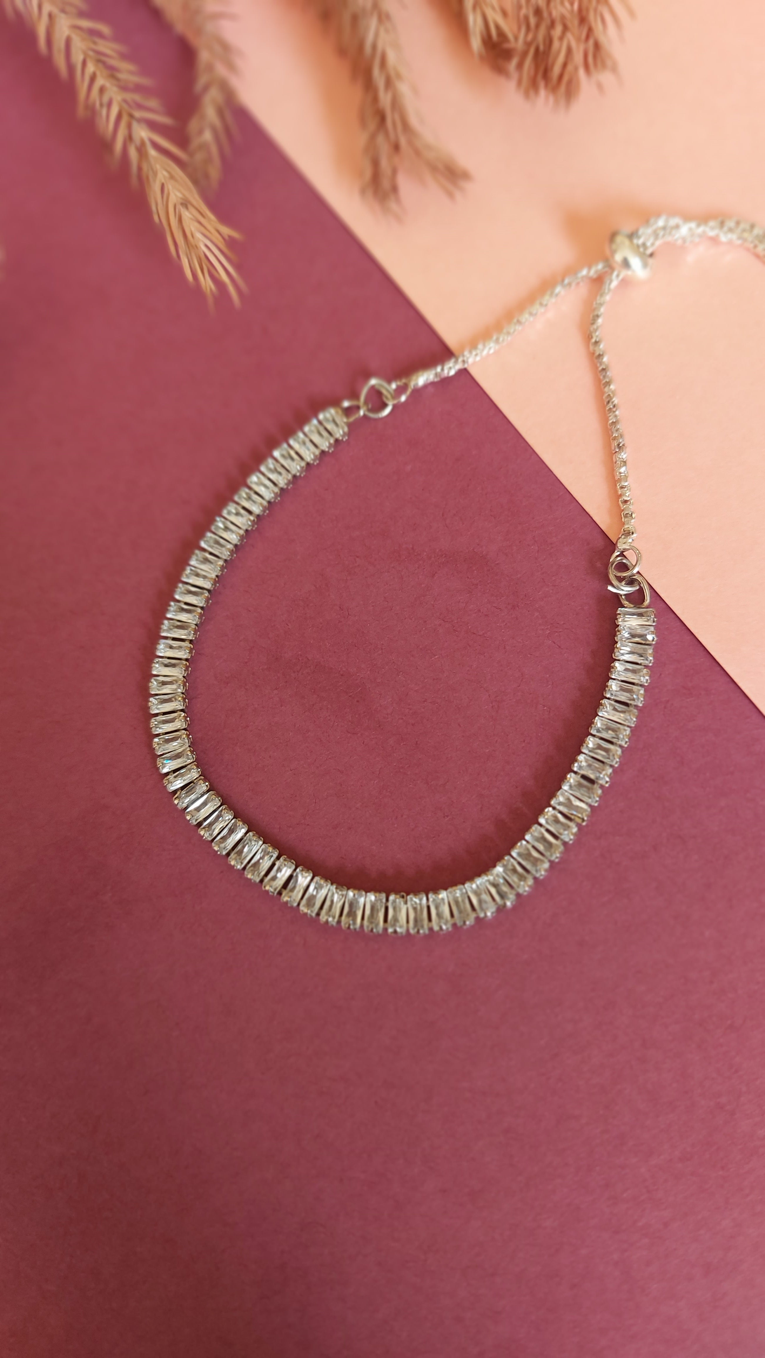 AMERICAN DIAMOND TENNIS BRACELET BRACELET