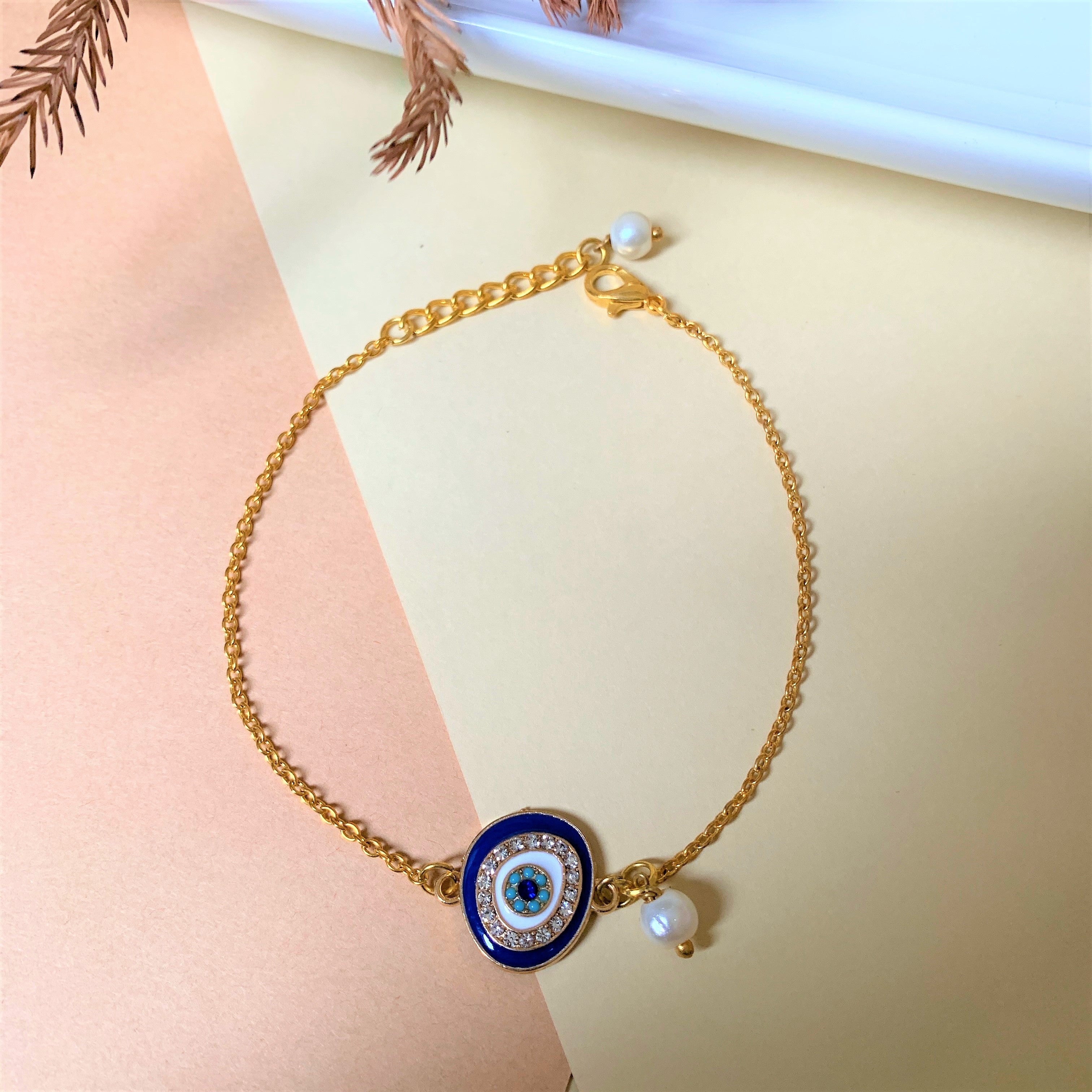 EVIL EYE HAND BRACELET
