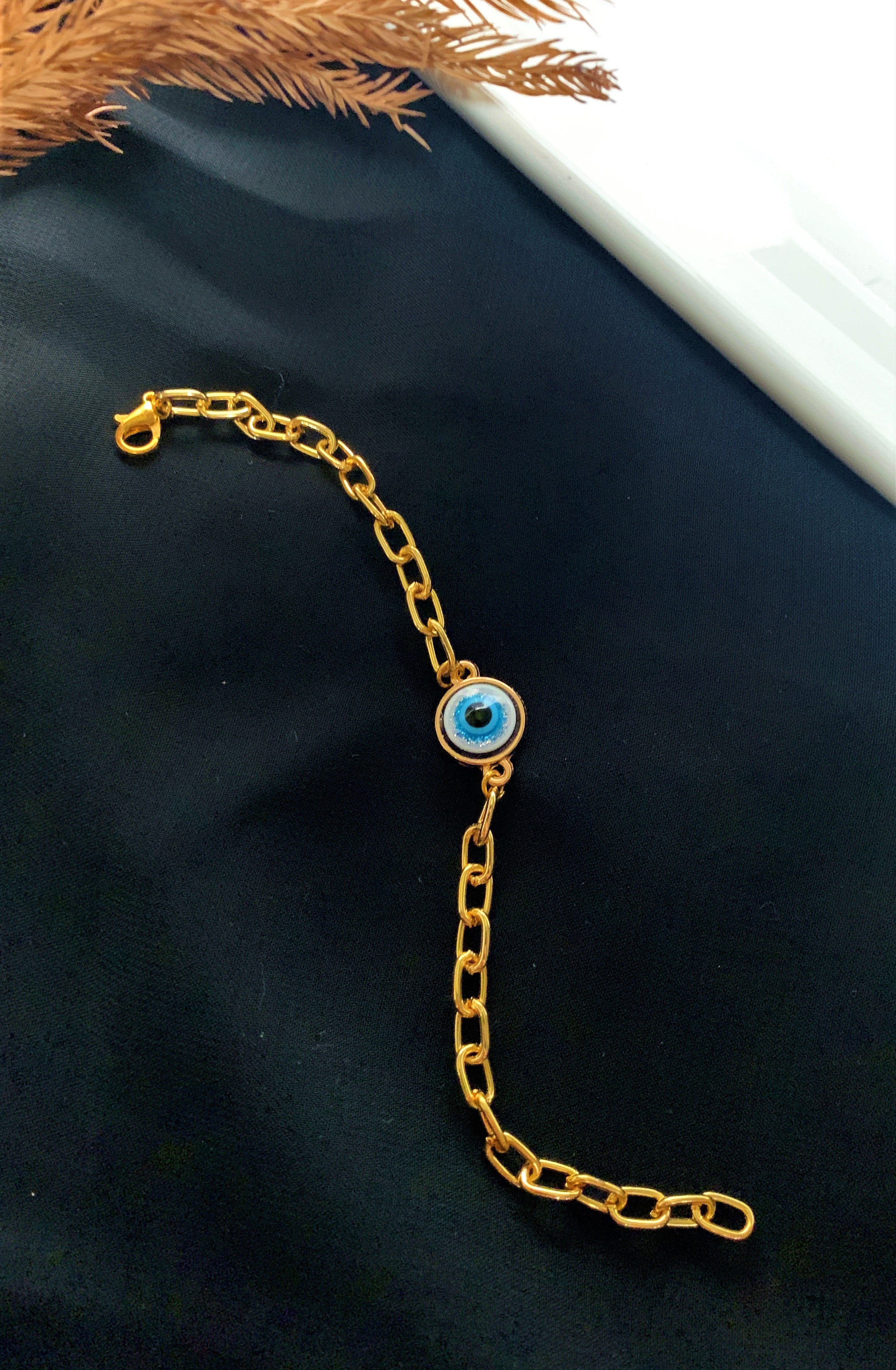 CHUNKY GOLD PLATED CHAIN BRACELET