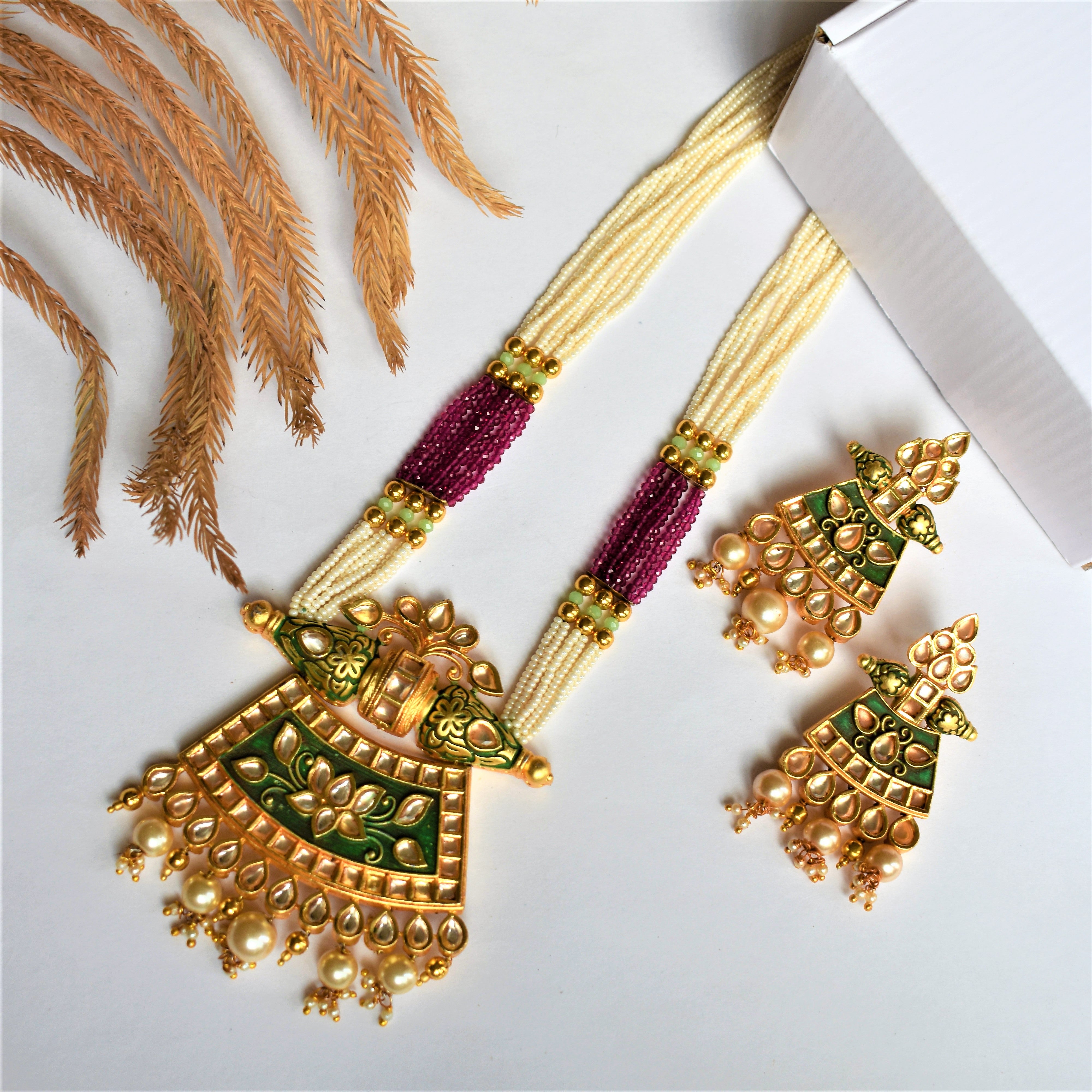 HANSIKA NECKLACE SET