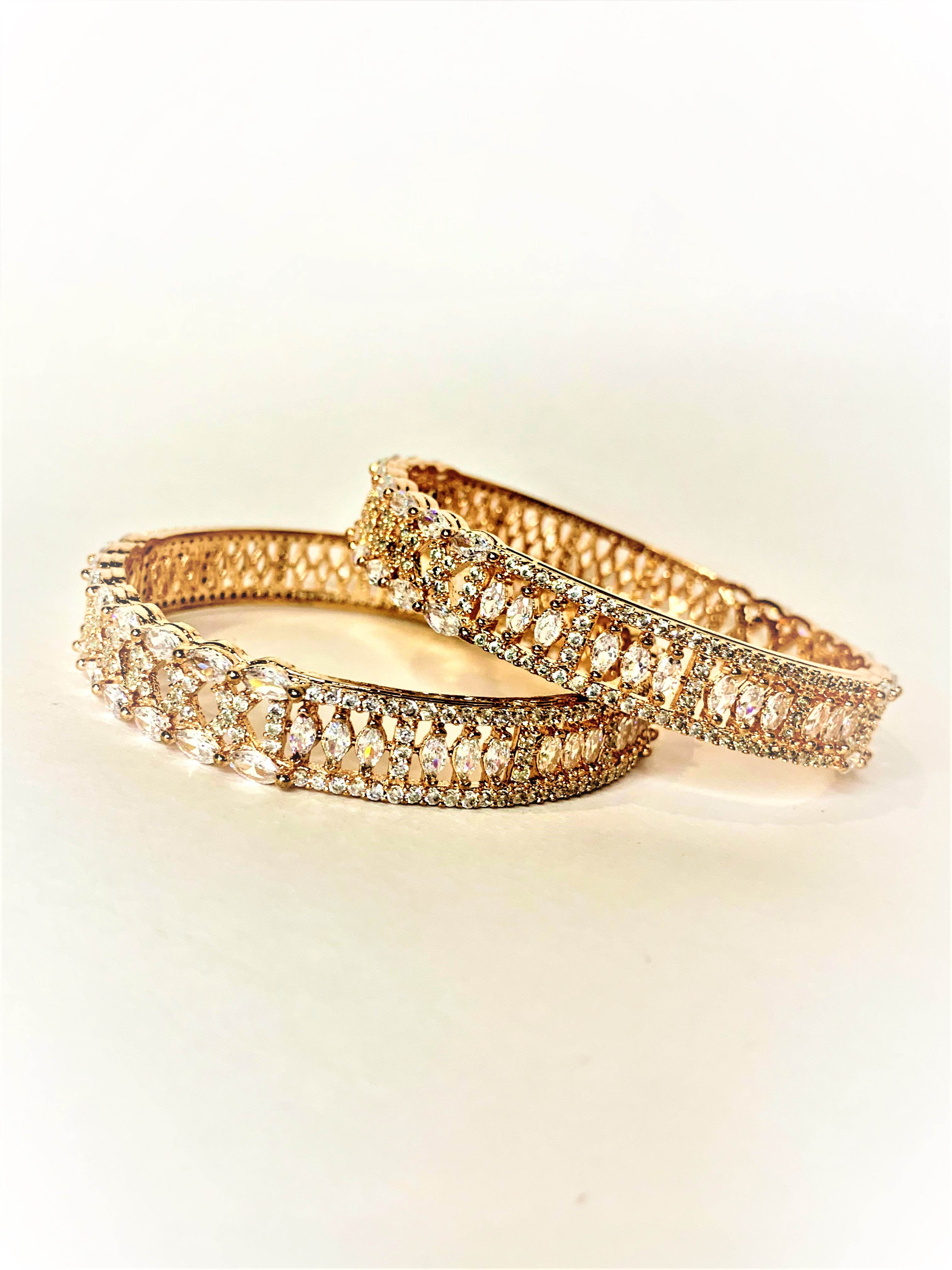 CANDULA AMERICAN DIAMOND BANGLES